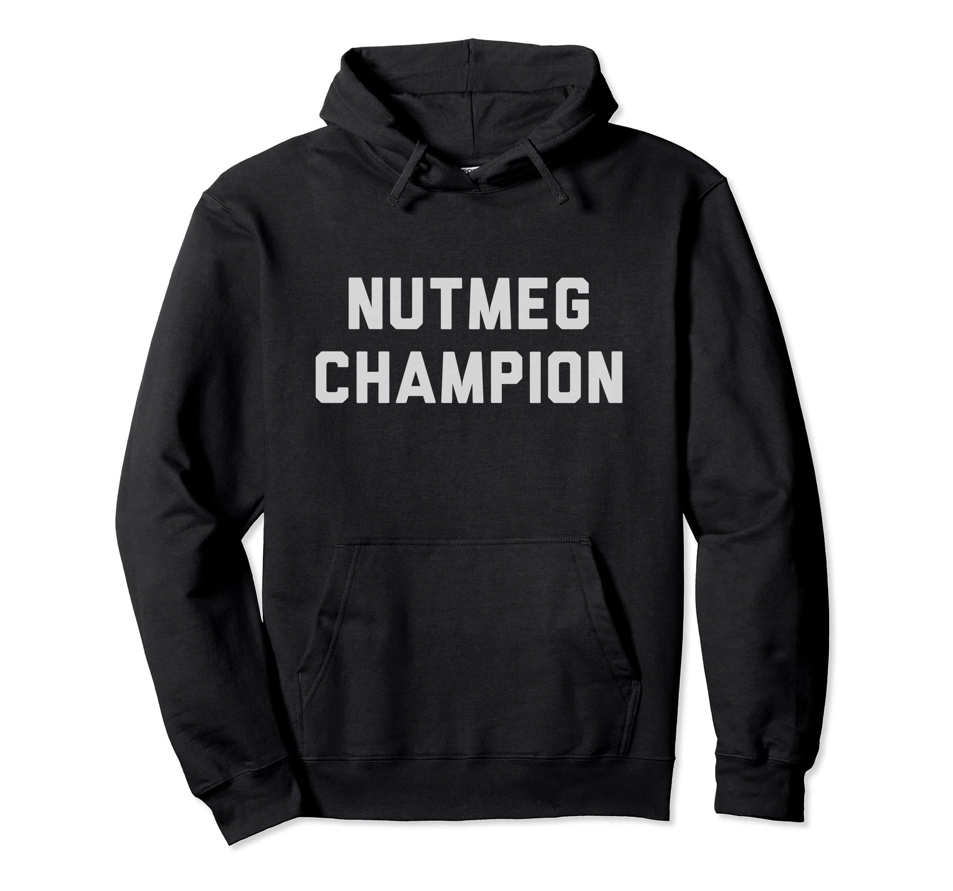 Nutmeg Champion Soccer Ball Football Hoodie - Custom Art Print for Adults - T-Shirt, Sweatshirt, Hoodie