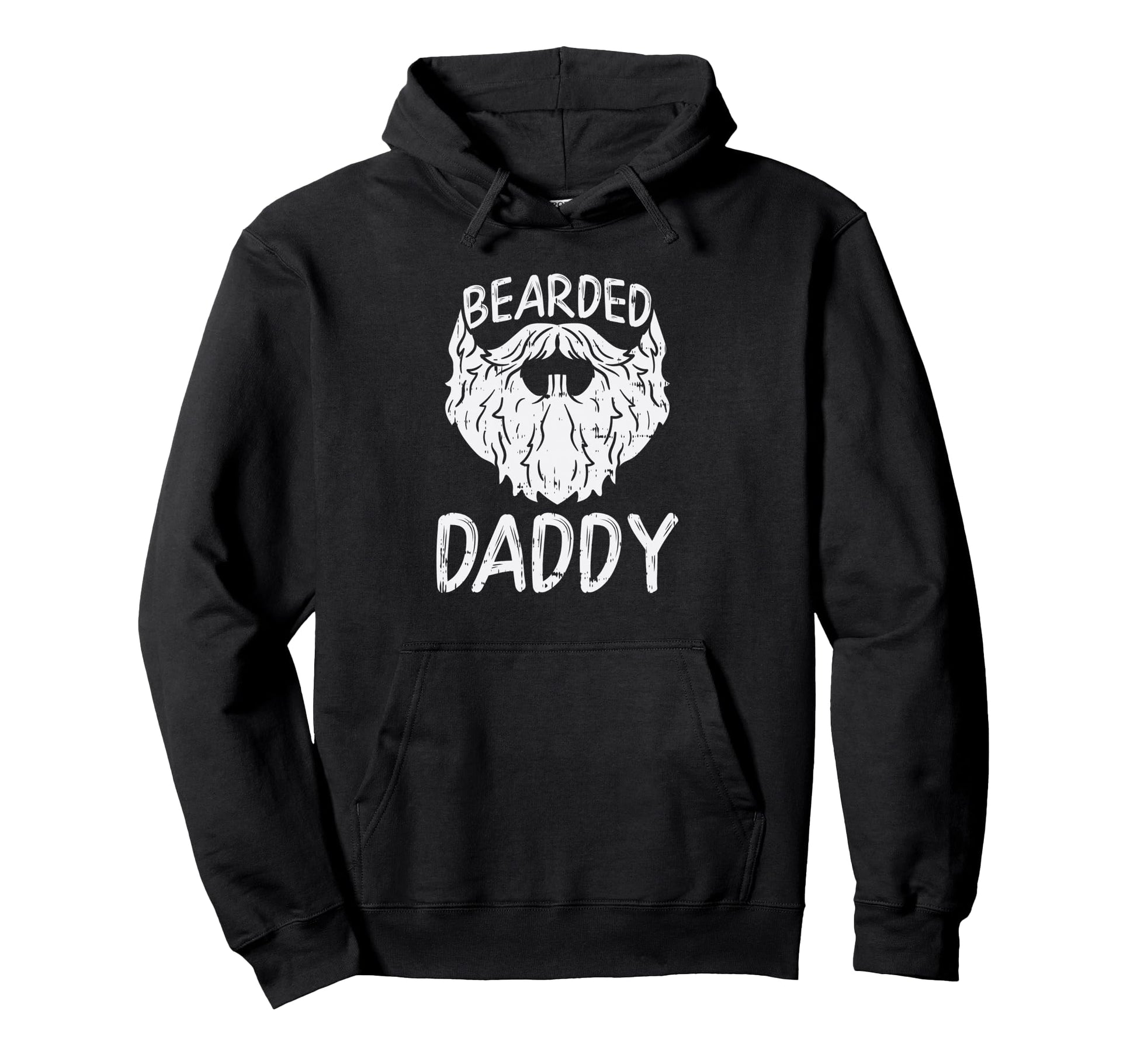 Bearded Daddy Son And Dad Matching Outfit Hoodie - Graphic Print Men Women - T-Shirt, Sweatshirt, Hoodie