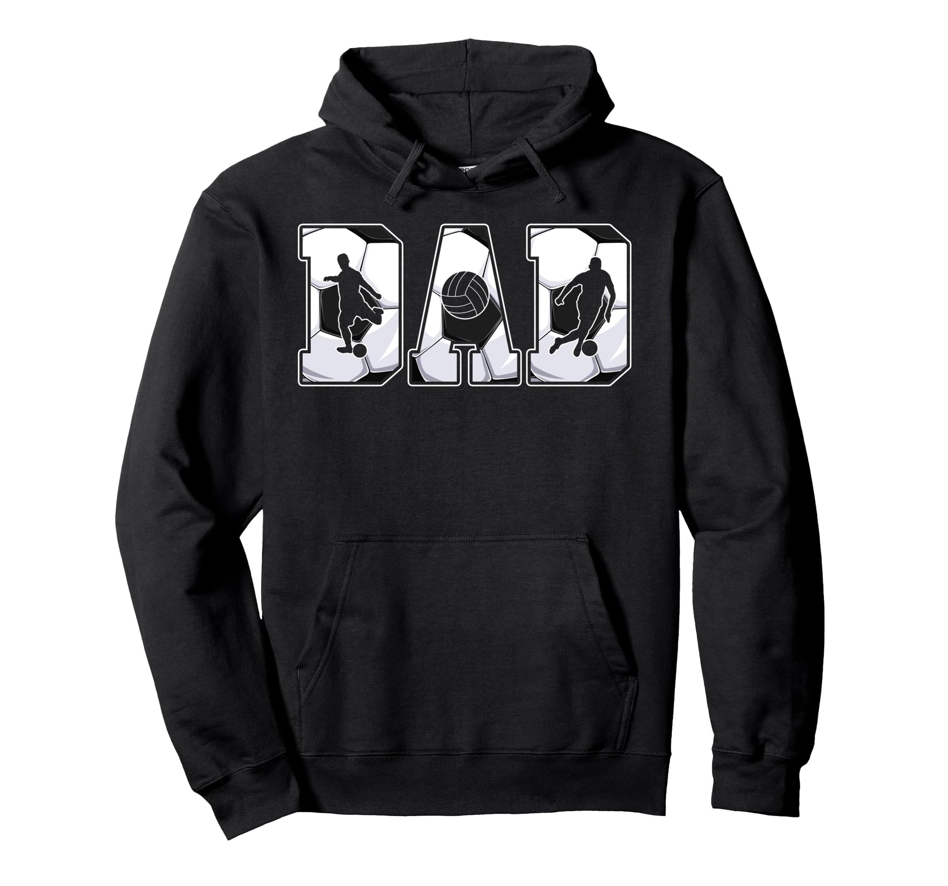 Soccer Dad Daddy Father Happy Fathers Hoodie - Aesthetic Graphic Unisex - T-Shirt, Sweatshirt, Hoodie