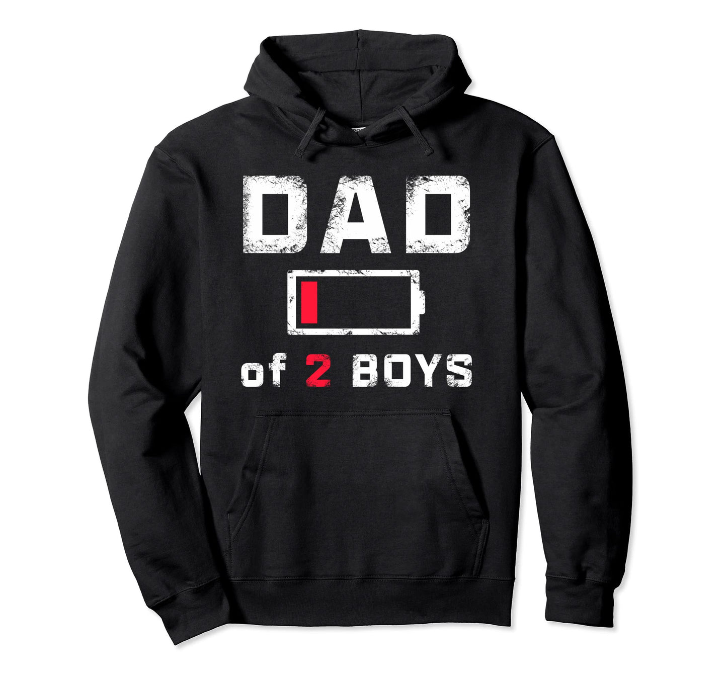Dad 2 Fathers Day Hoodie - Minimalist Print Unisex - T-Shirt, Sweatshirt, Hoodie