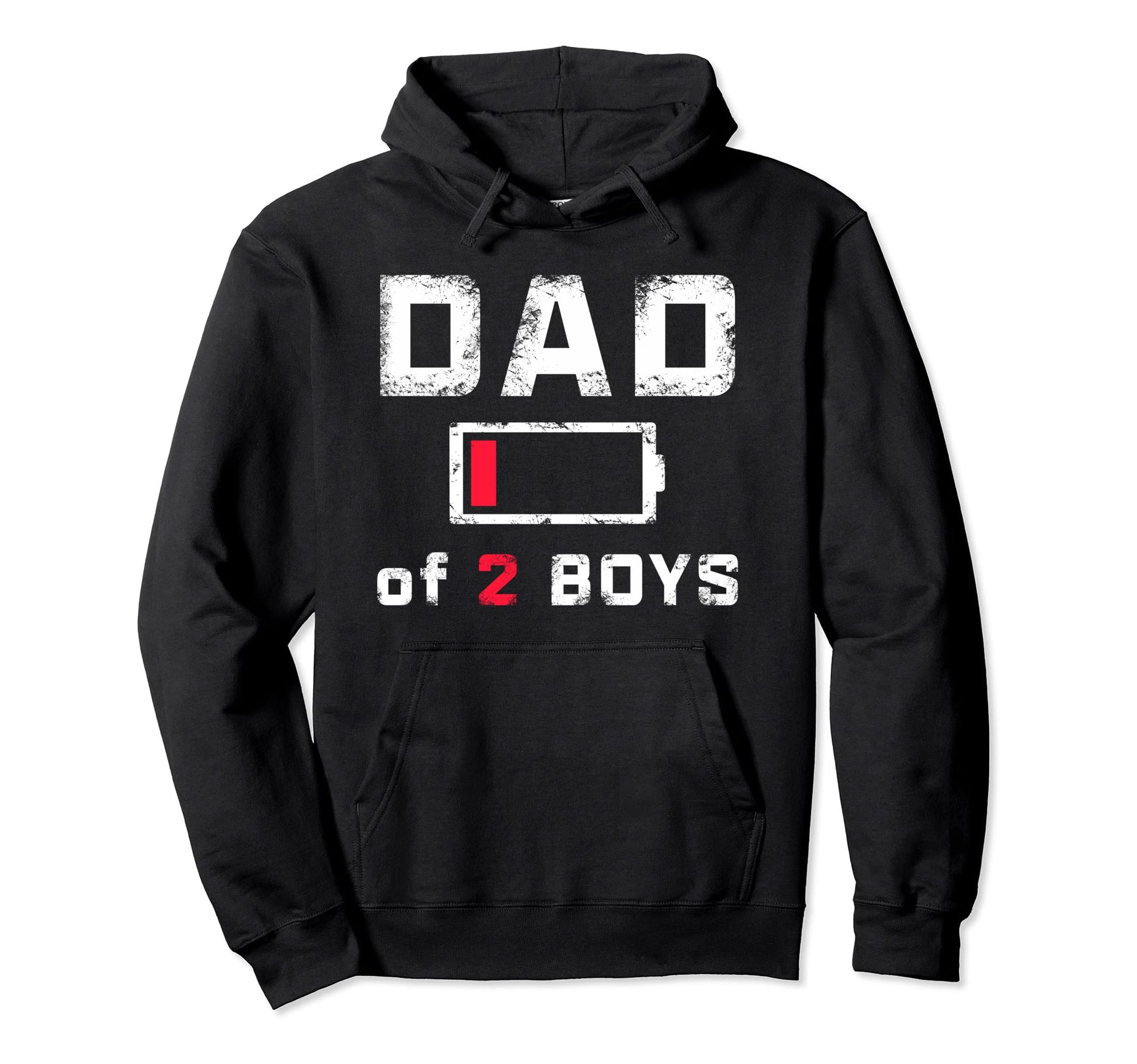 Dad 2 Fathers Day Hoodie - Minimalist Print Unisex - T-Shirt, Sweatshirt, Hoodie