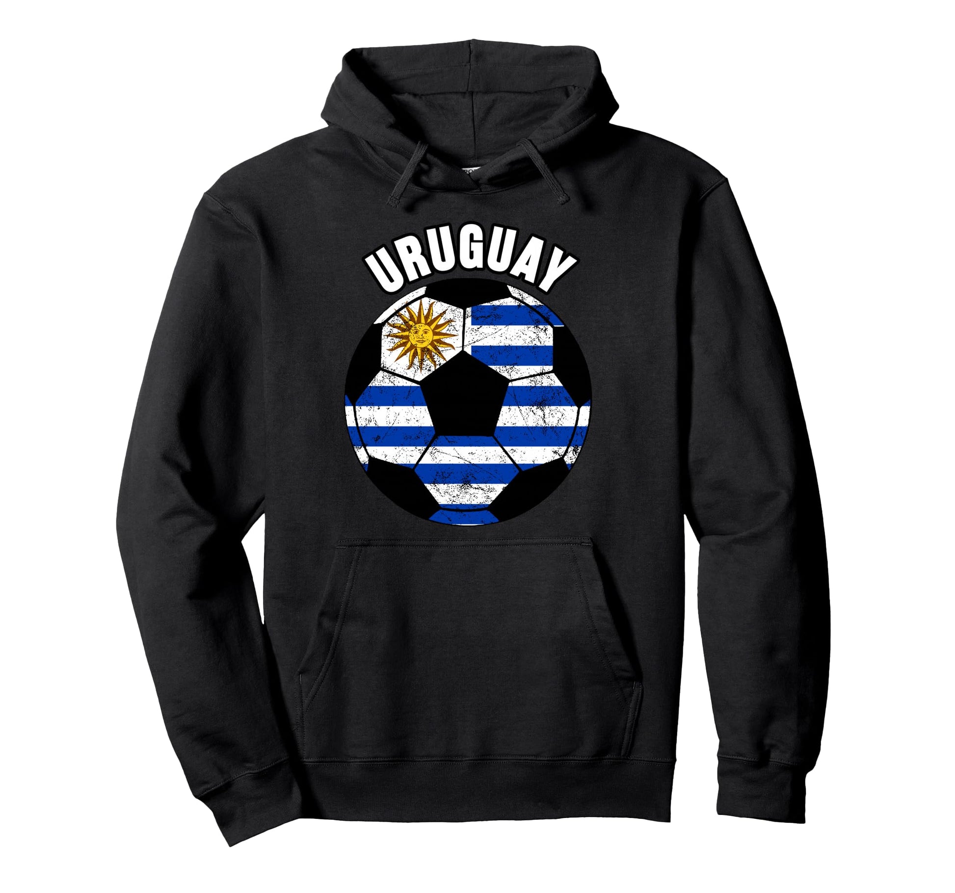 Uruguay Soccer Game Player Football Fan Hoodie - Aesthetic Graphic Unisex - T-Shirt, Sweatshirt, Hoodie