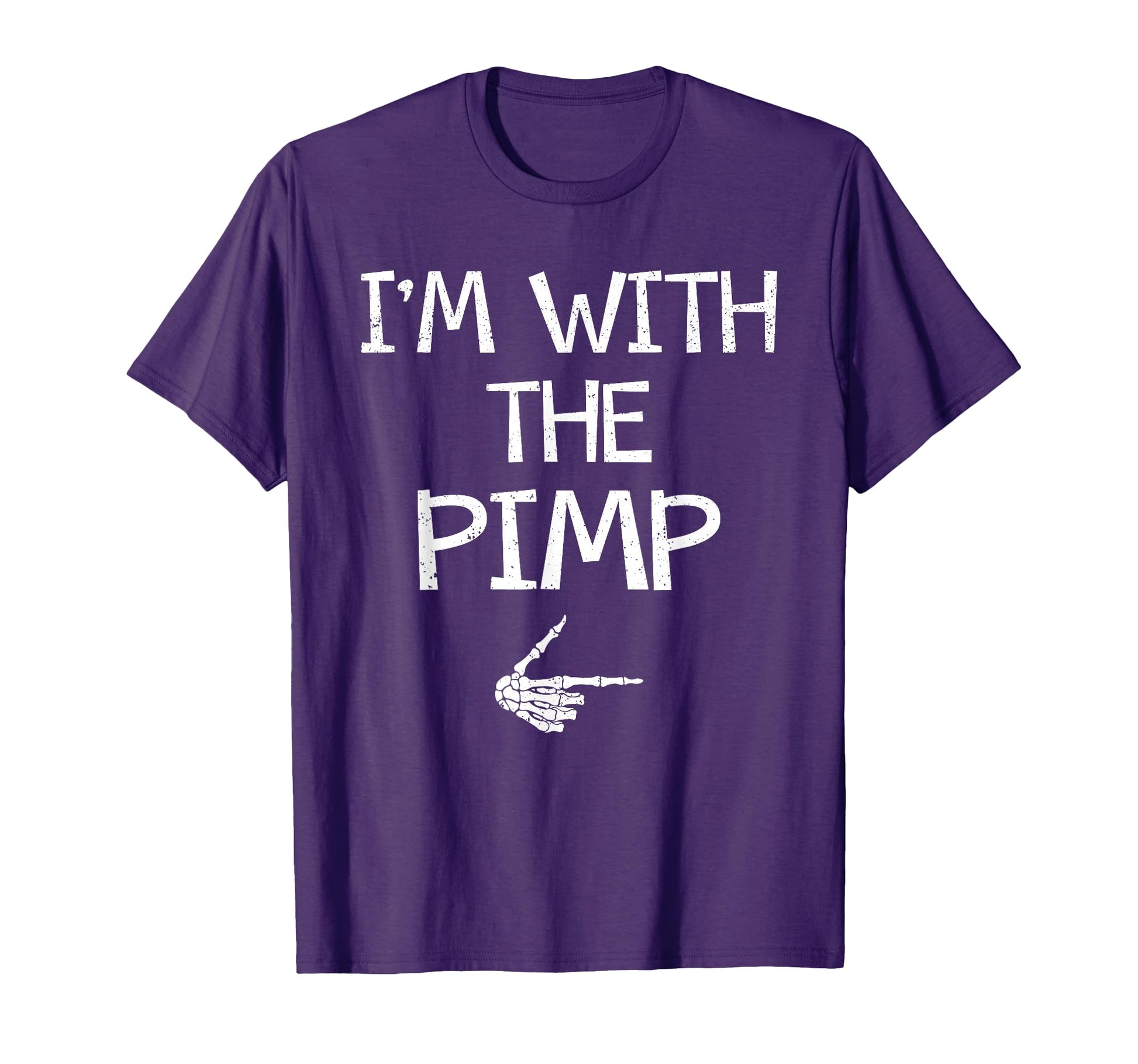 Im Pimp Easy Halloween Costume T-Shirt - Casual Everyday Wear Men Women - T-Shirt, Sweatshirt, Hoodie