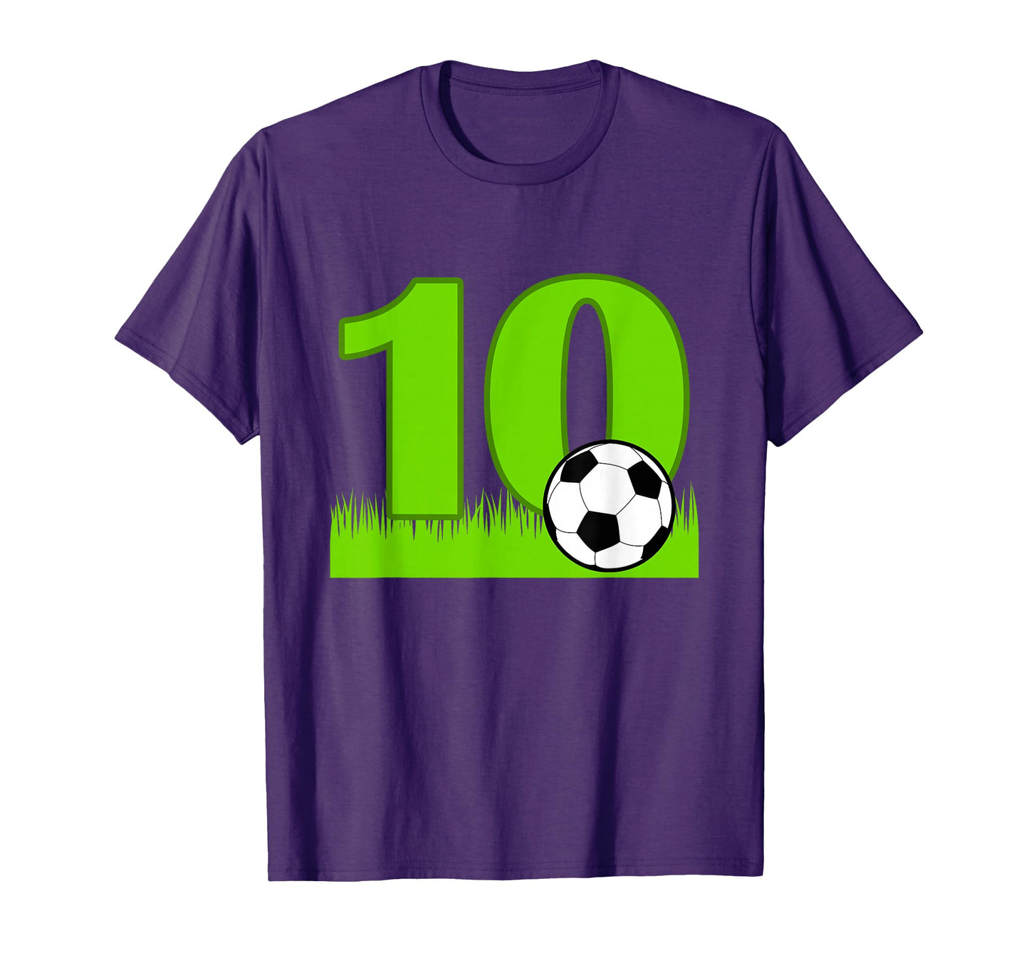 10Th Birthday Soccer 10 Years Old T-Shirt - Novelty Apparel Men Women - T-Shirt, Sweatshirt, Hoodie