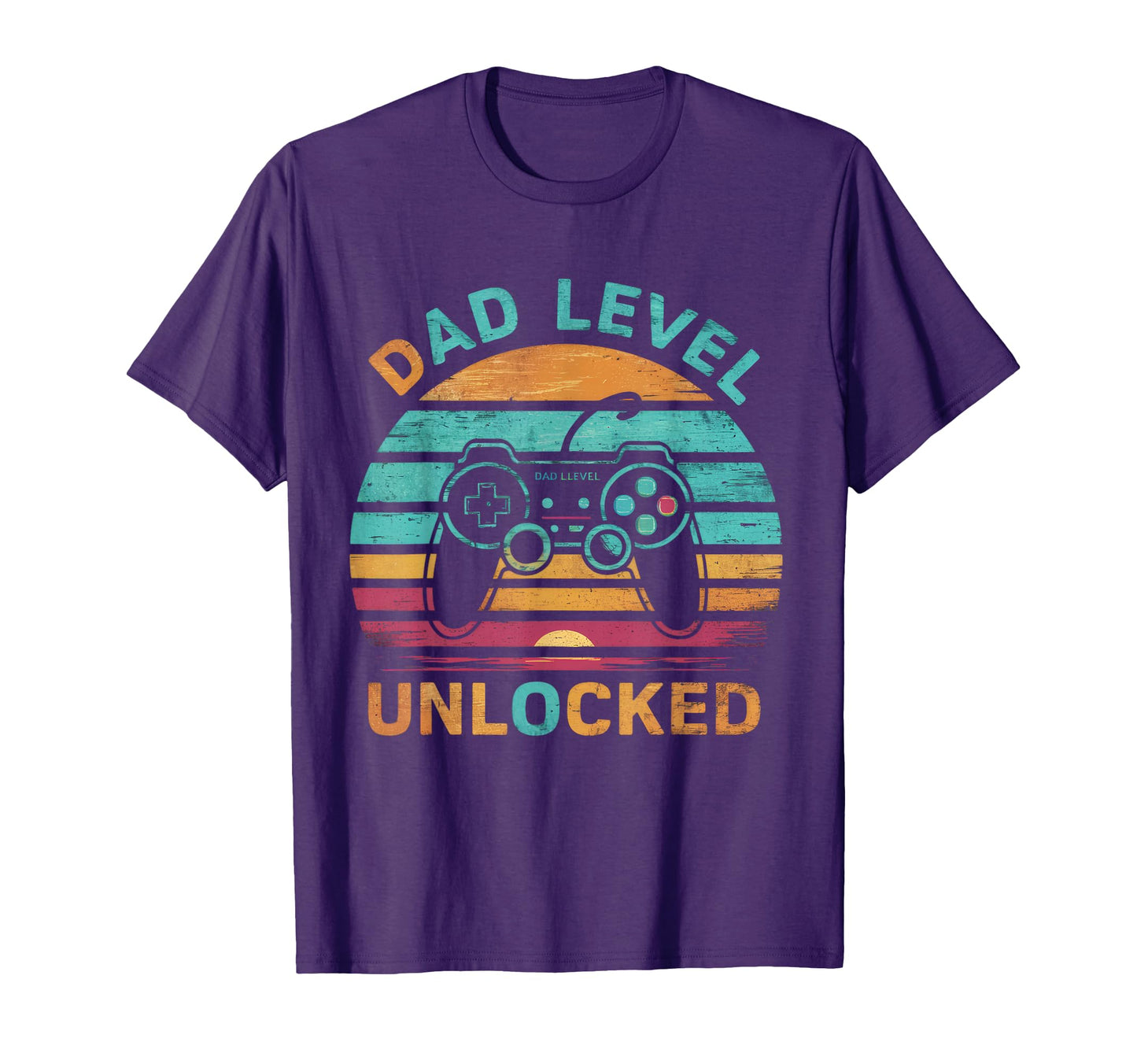 Funny New Dad Level Unlocked Gaming Dad T-Shirt - Custom Art Print Unisex - T-Shirt, Sweatshirt, Hoodie