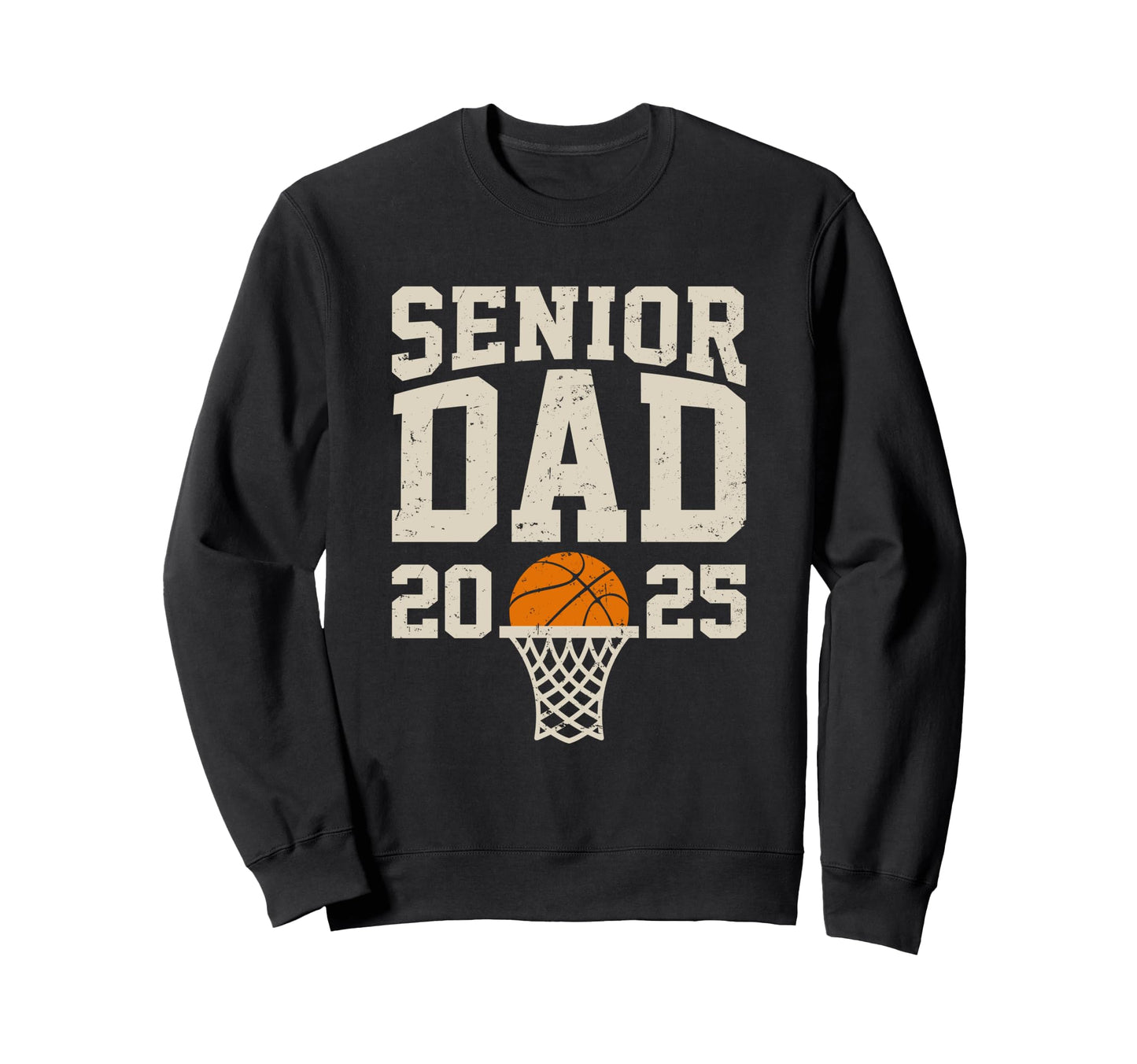 Proud Dad 2025 Senior Graduate Sweatshirt - Unique Graphic Men Women - T-Shirt, Sweatshirt, Hoodie
