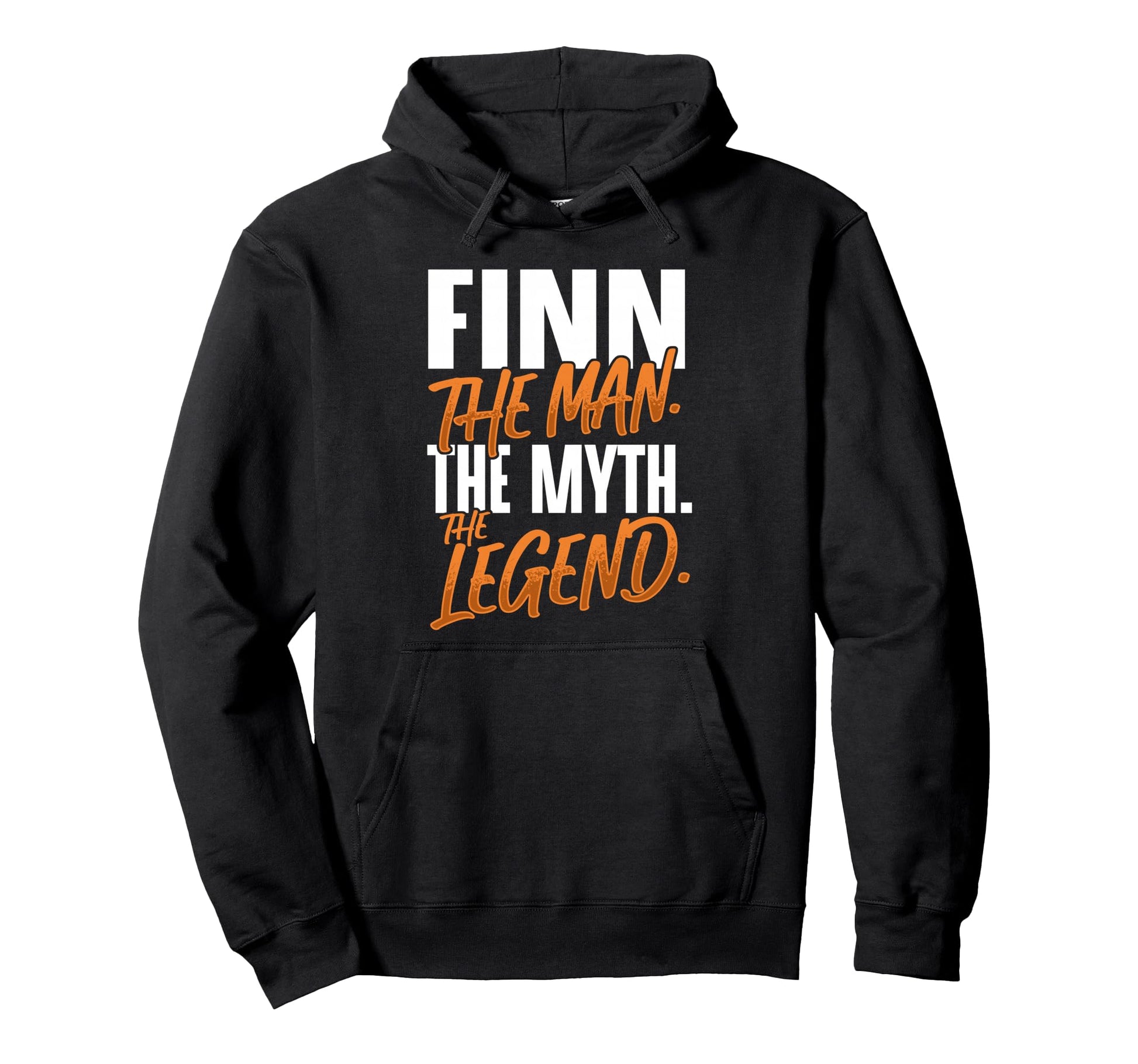 Finn Personalized Name Myth Legend Hoodie - Fun Novelty Design for Adults - T-Shirt, Sweatshirt, Hoodie