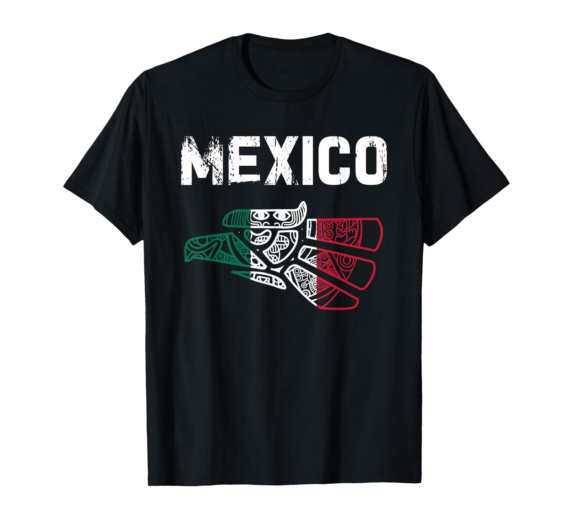 Mexico Mexican Flag Pride Hecho En T-Shirt - Novelty Apparel for Adults - T-Shirt, Sweatshirt, Hoodie
