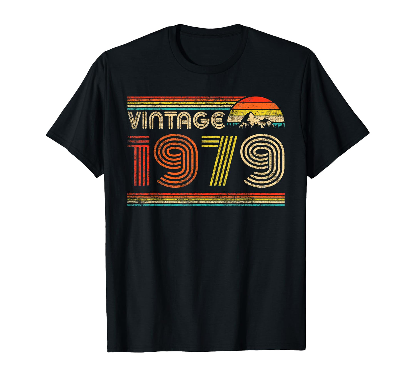1979 1979 Year Birthday T-Shirt - Fun Novelty Design Men Women - T-Shirt, Sweatshirt, Hoodie