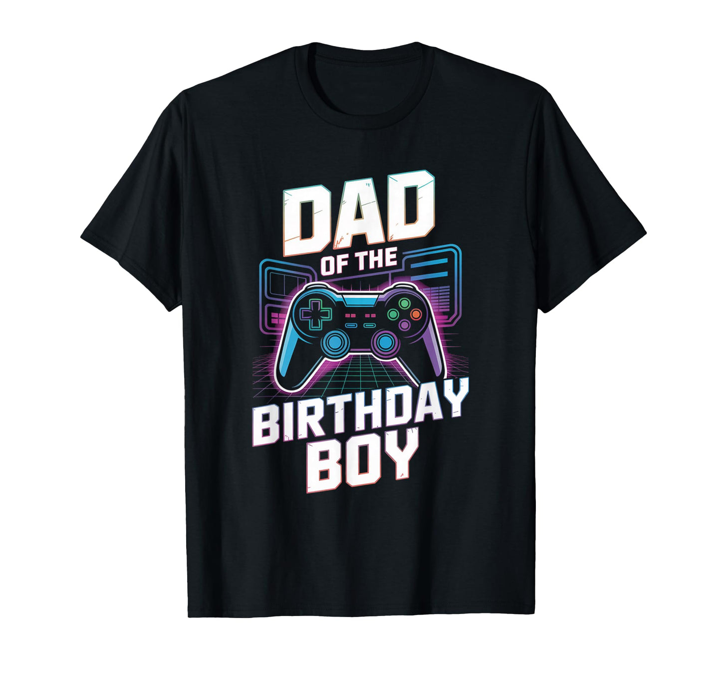 Dad Birthday Matching Video Gamer T-Shirt - Casual Everyday Wear Unisex - T-Shirt, Sweatshirt, Hoodie