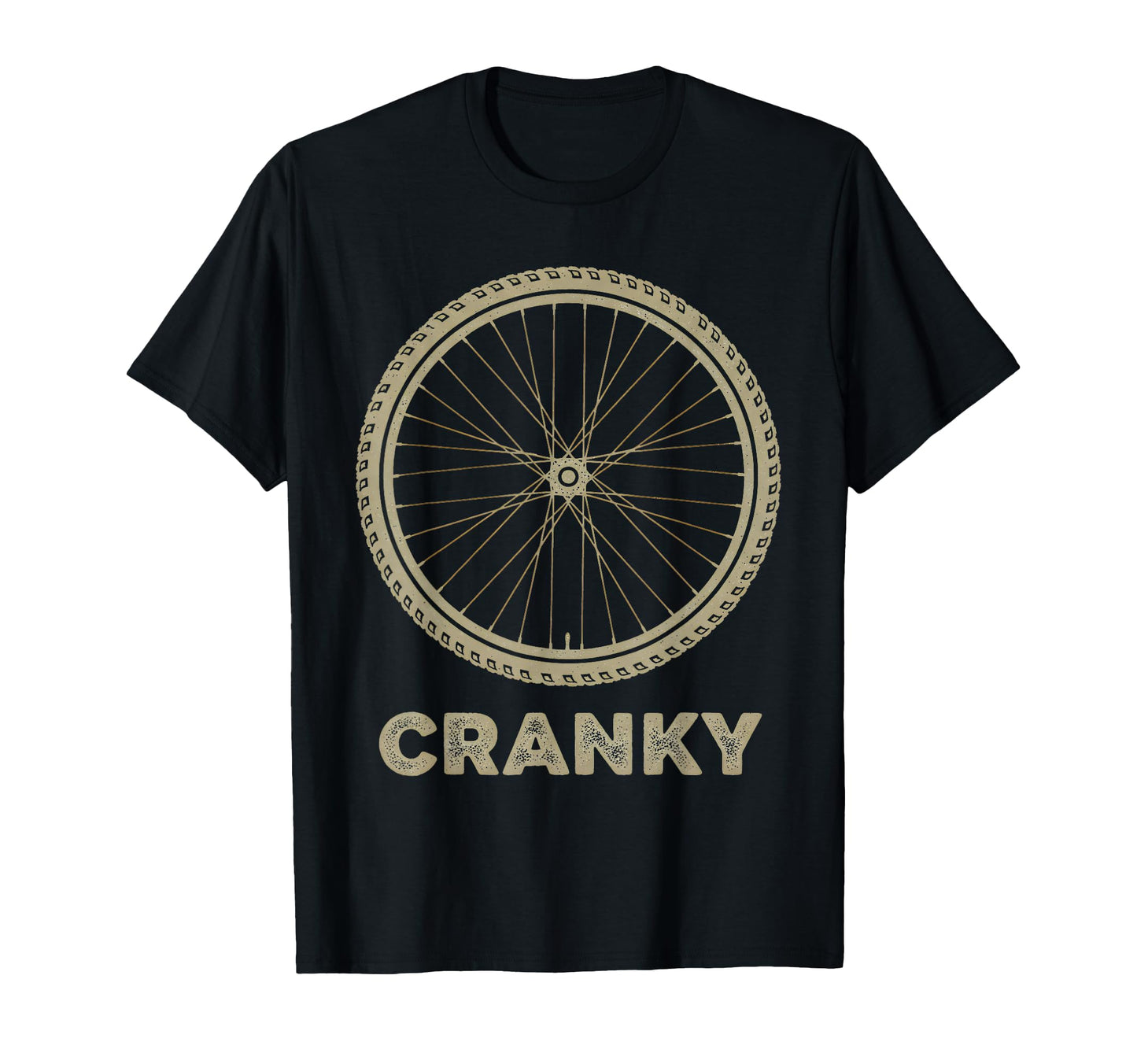 Cranky Bike Cycling Cyclist Bicycle T-Shirt - Custom Art Print for Adults - T-Shirt, Sweatshirt, Hoodie
