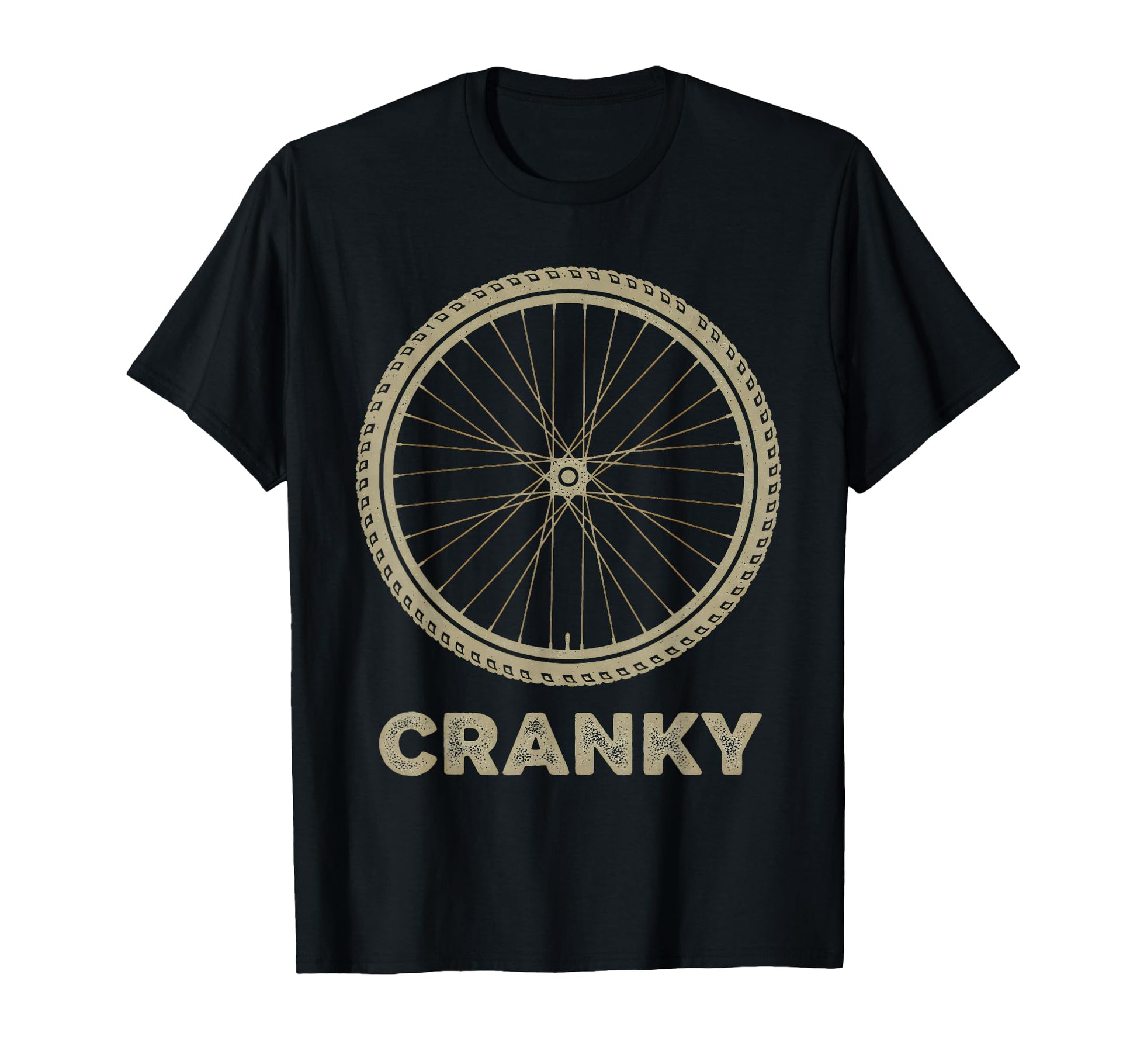 Cranky Bike Cycling Cyclist Bicycle T-Shirt - Custom Art Print for Adults - T-Shirt, Sweatshirt, Hoodie