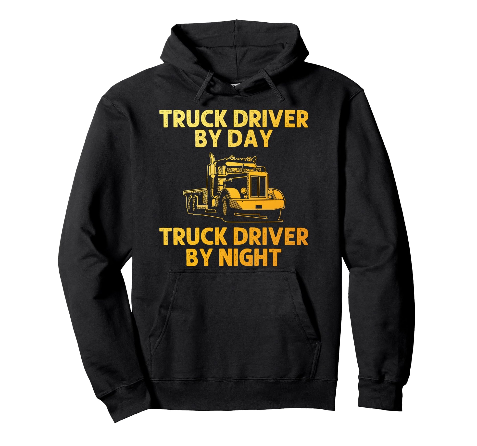 Best Truck Driver Art Dad Trucking Cdl Hoodie - Minimalist Print Men Women - T-Shirt, Sweatshirt, Hoodie