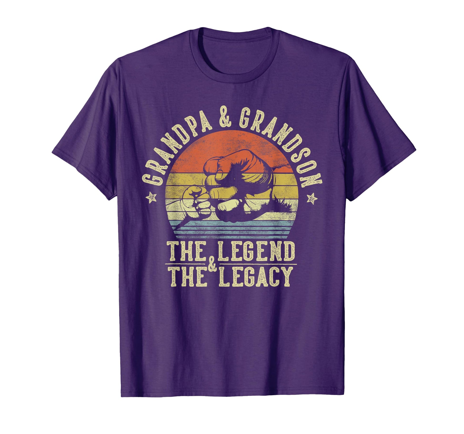 Grandpa And Grandson Legend And Legacy T-Shirt - Aesthetic Graphic Unisex - T-Shirt, Sweatshirt, Hoodie