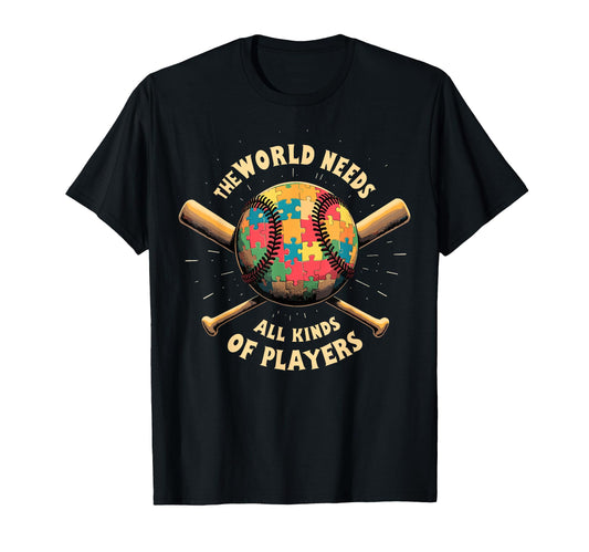 Autism Awareness All Kinds Autistic T-Shirt - Custom Art Print Unisex - T-Shirt, Sweatshirt, Hoodie
