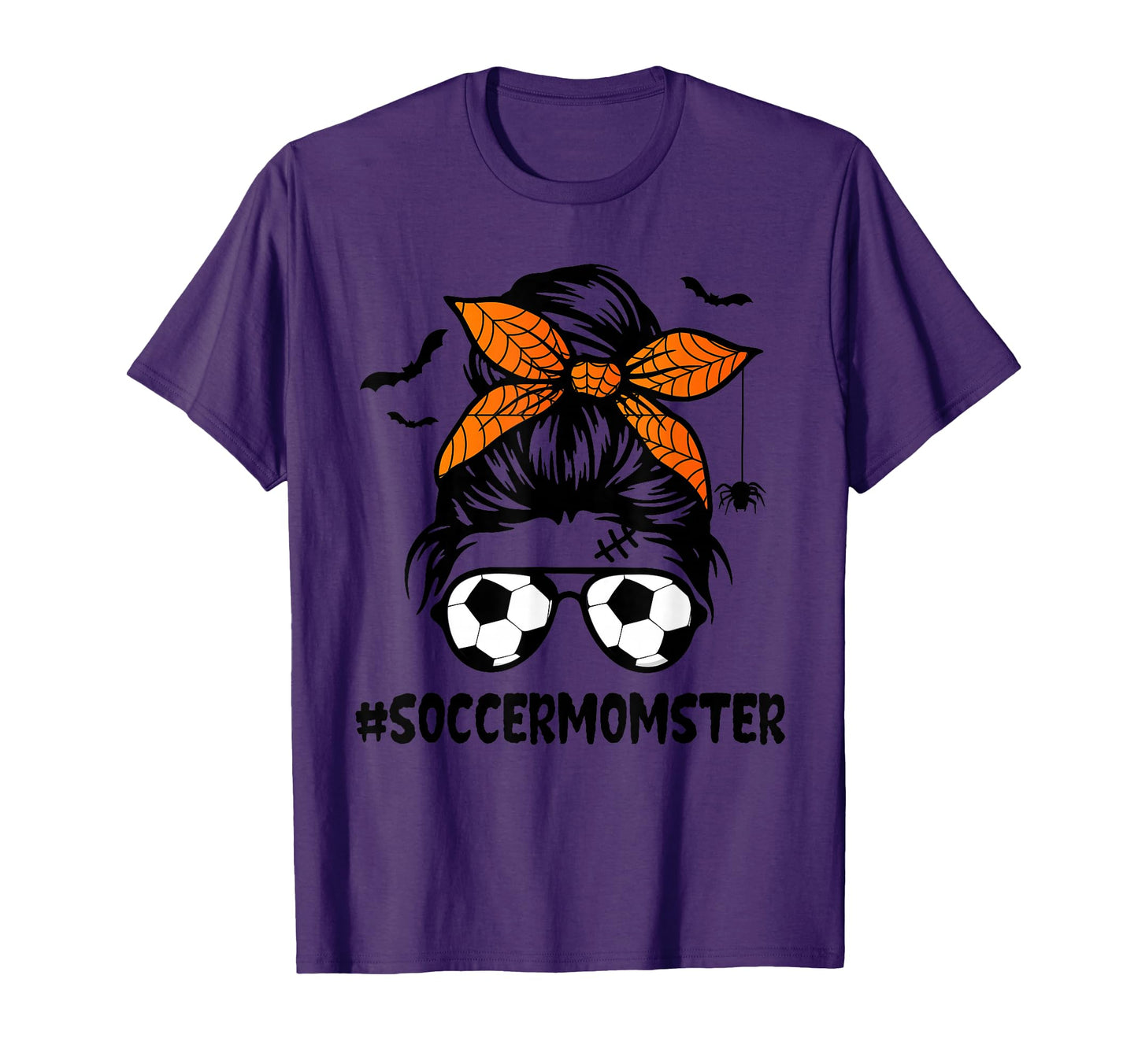 Soccer Momster Halloween Mom Messy T-Shirt - Streetwear Style for Adults - T-Shirt, Sweatshirt, Hoodie