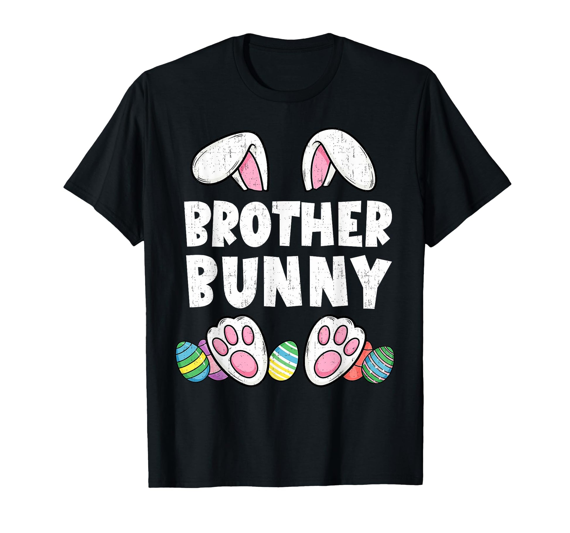 Brother Bunny Ears Easter Family T-Shirt - Unique Graphic Men Women - T-Shirt, Sweatshirt, Hoodie