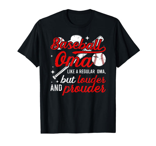 Baseball Oma Definition Oma Baseball T-Shirt - Streetwear Style for Adults - T-Shirt, Sweatshirt, Hoodie