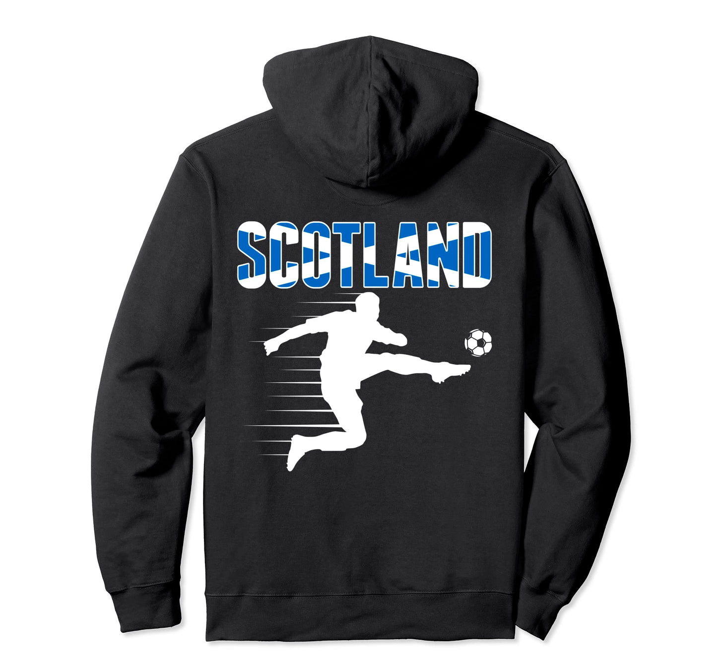 Scotland Soccer Fans Jersey Scottish Hoodie - Trendy Graphic Unisex - T-Shirt, Sweatshirt, Hoodie