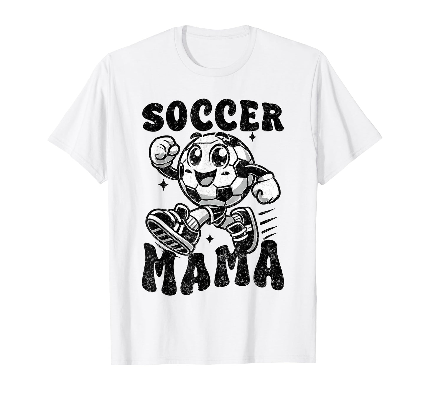 Checkered Soccer Mama Soccer Mom Game T-Shirt - Graphic Print for Adults - T-Shirt, Sweatshirt, Hoodie