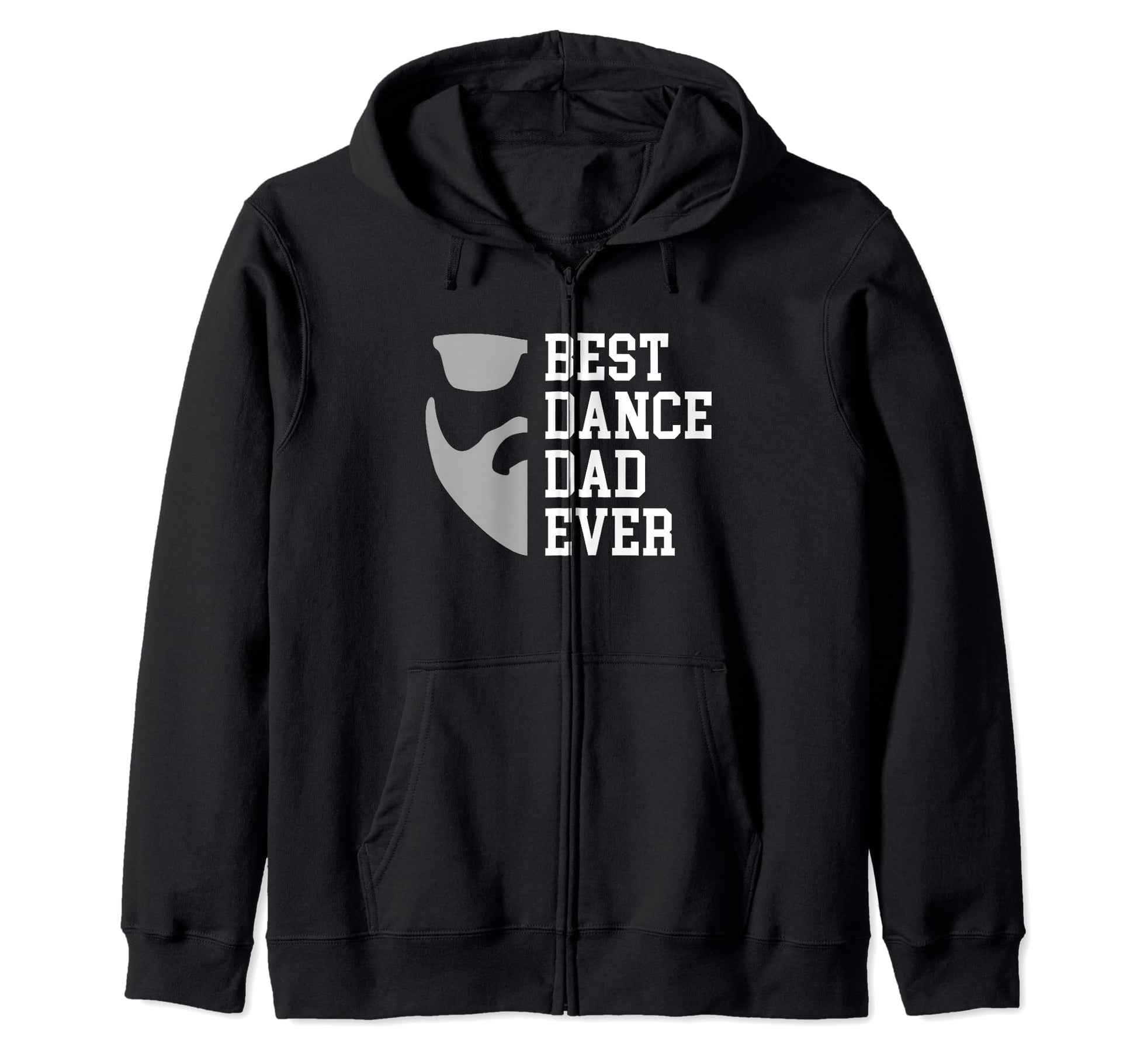 Best Dance Dad Ever Shirts Bearded T-Shirt - Minimalist Print for Adults - T-Shirt, Sweatshirt, Hoodie