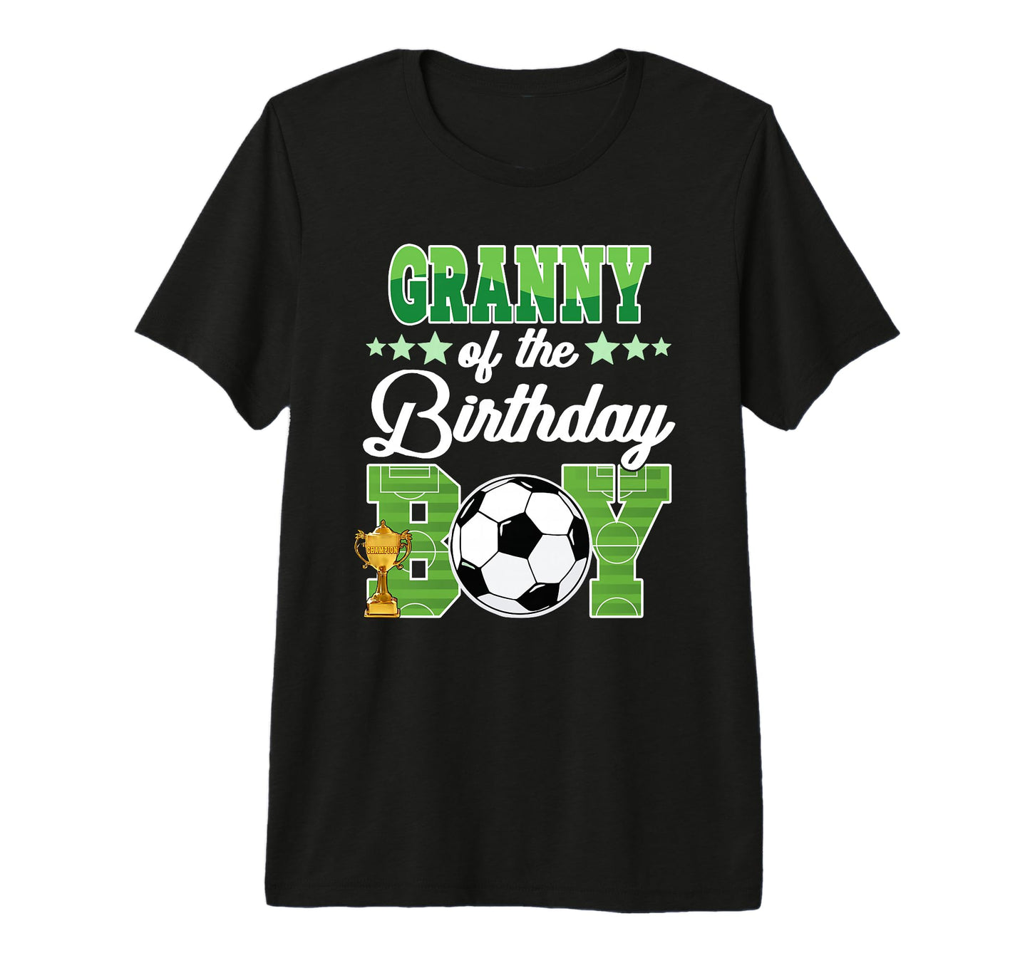 Soccer Granny Birthday Party Soccer T-Shirt - Trendy Graphic for Adults - T-Shirt, Sweatshirt, Hoodie