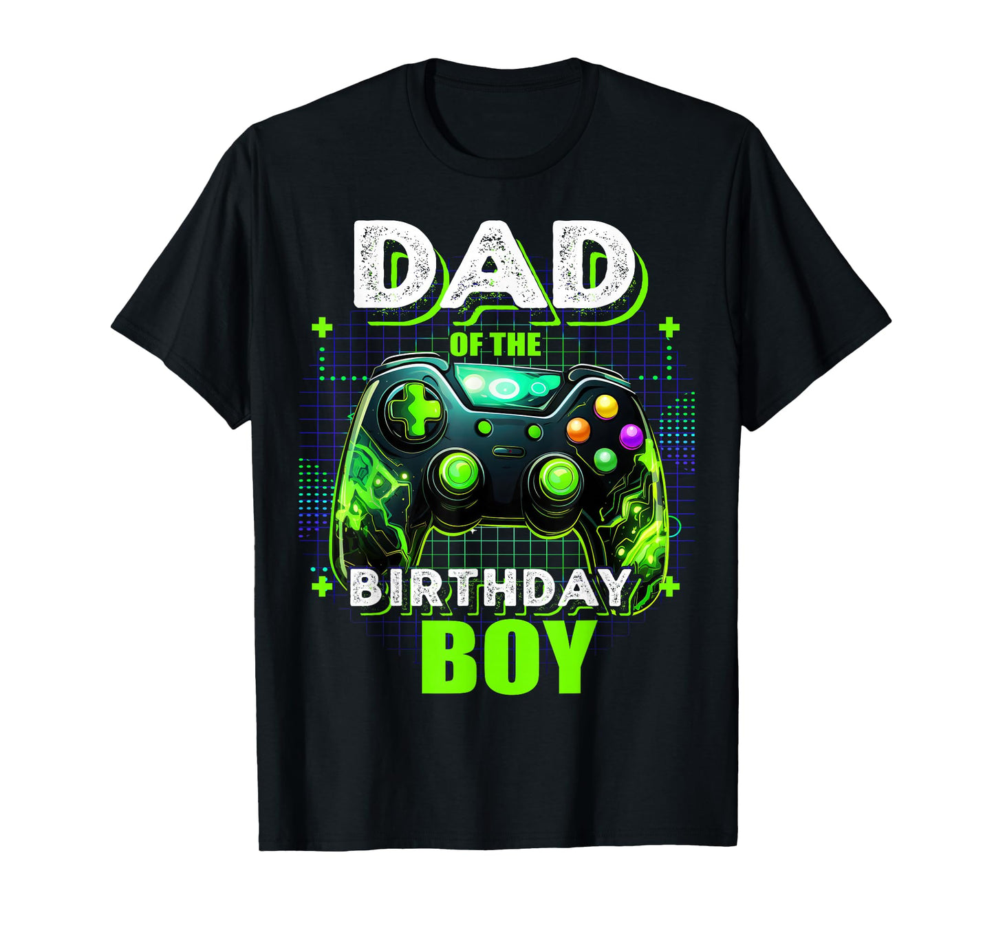 Dad Birthday Matching Video Game Birthday T-Shirt - Graphic Print Unisex - T-Shirt, Sweatshirt, Hoodie