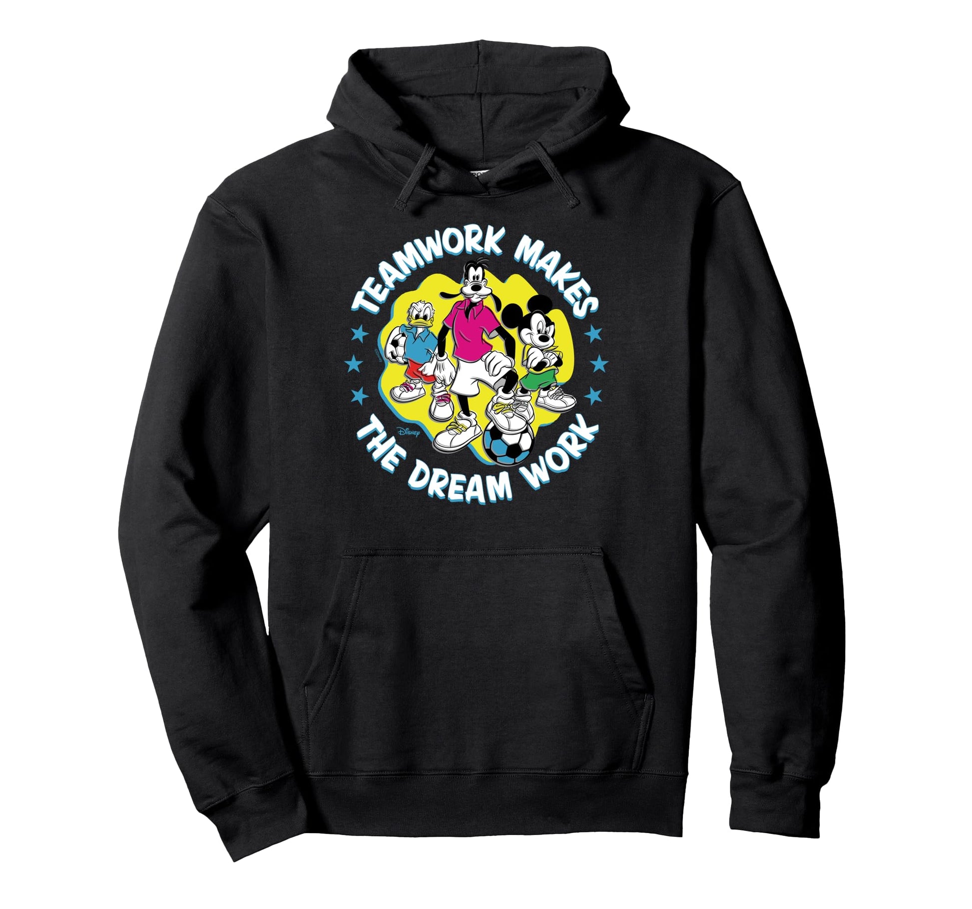 Mickey Mouse Donald Duck Goofy Soccer Hoodie - Streetwear Style Unisex - T-Shirt, Sweatshirt, Hoodie