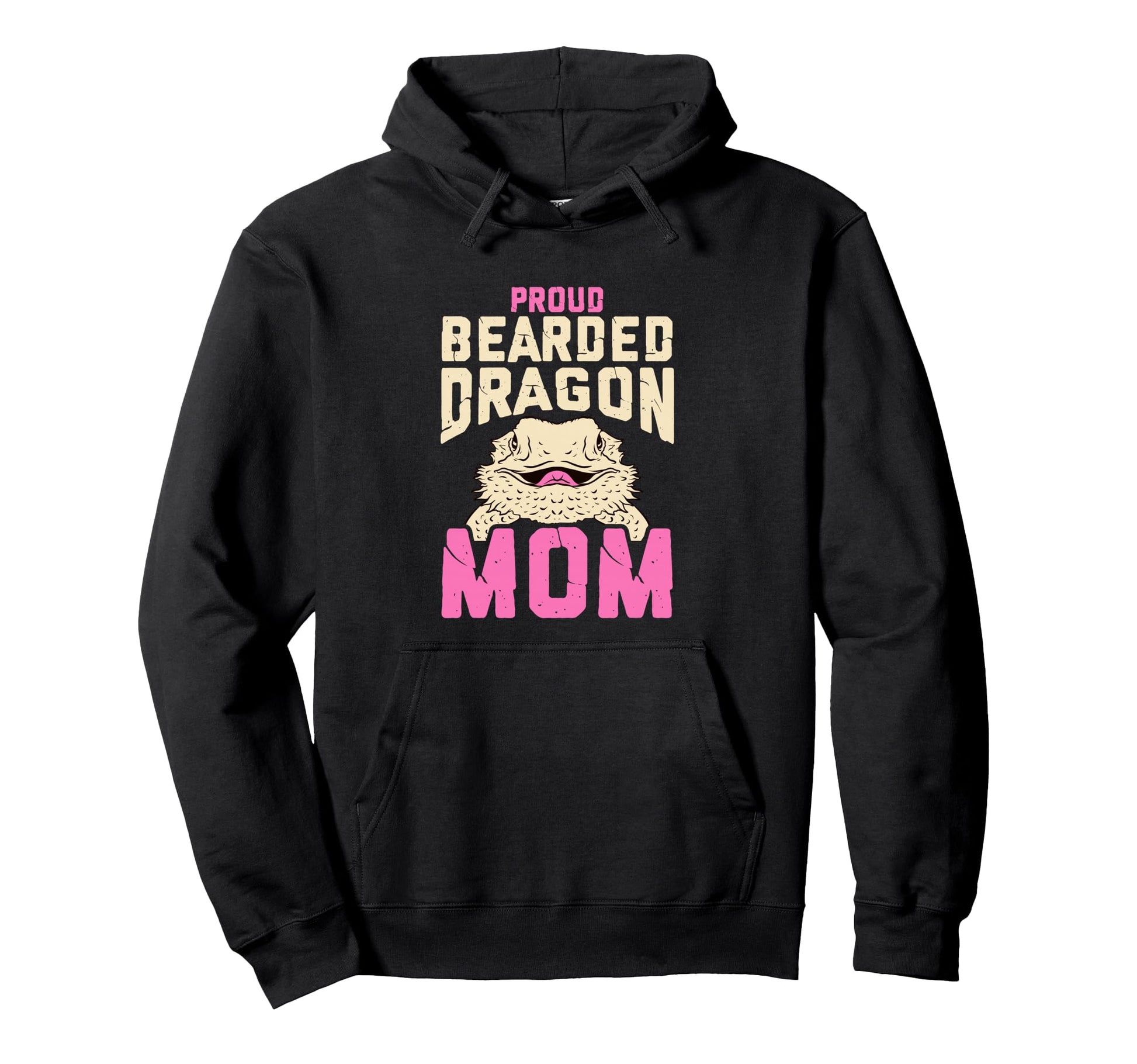 Bearded Dragon Beardie Mom Hoodie - Casual Everyday Wear Unisex - T-Shirt, Sweatshirt, Hoodie