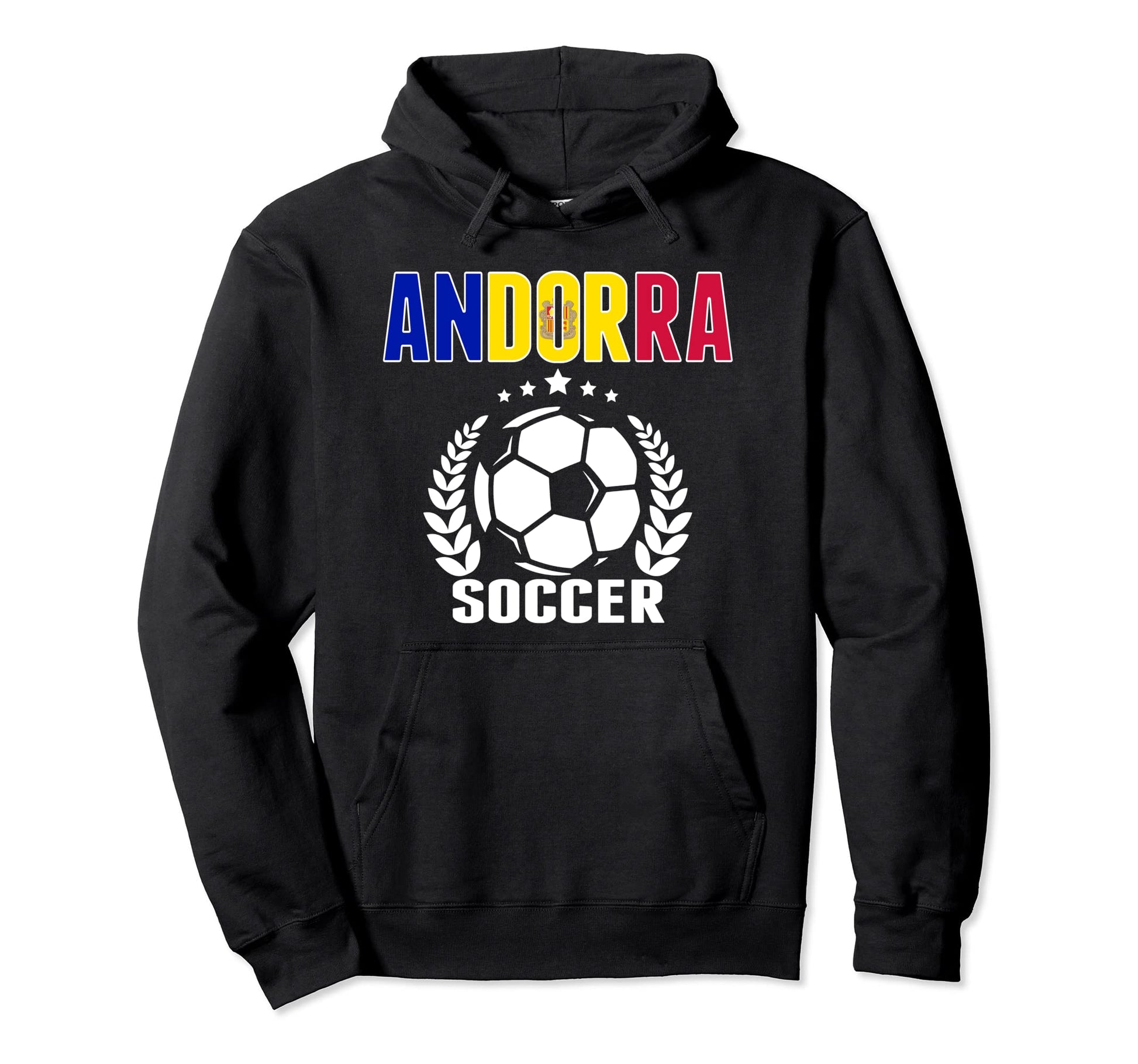 Andorra Soccer Fans Jersey Andorran Hoodie - Trendy Graphic Men Women - T-Shirt, Sweatshirt, Hoodie