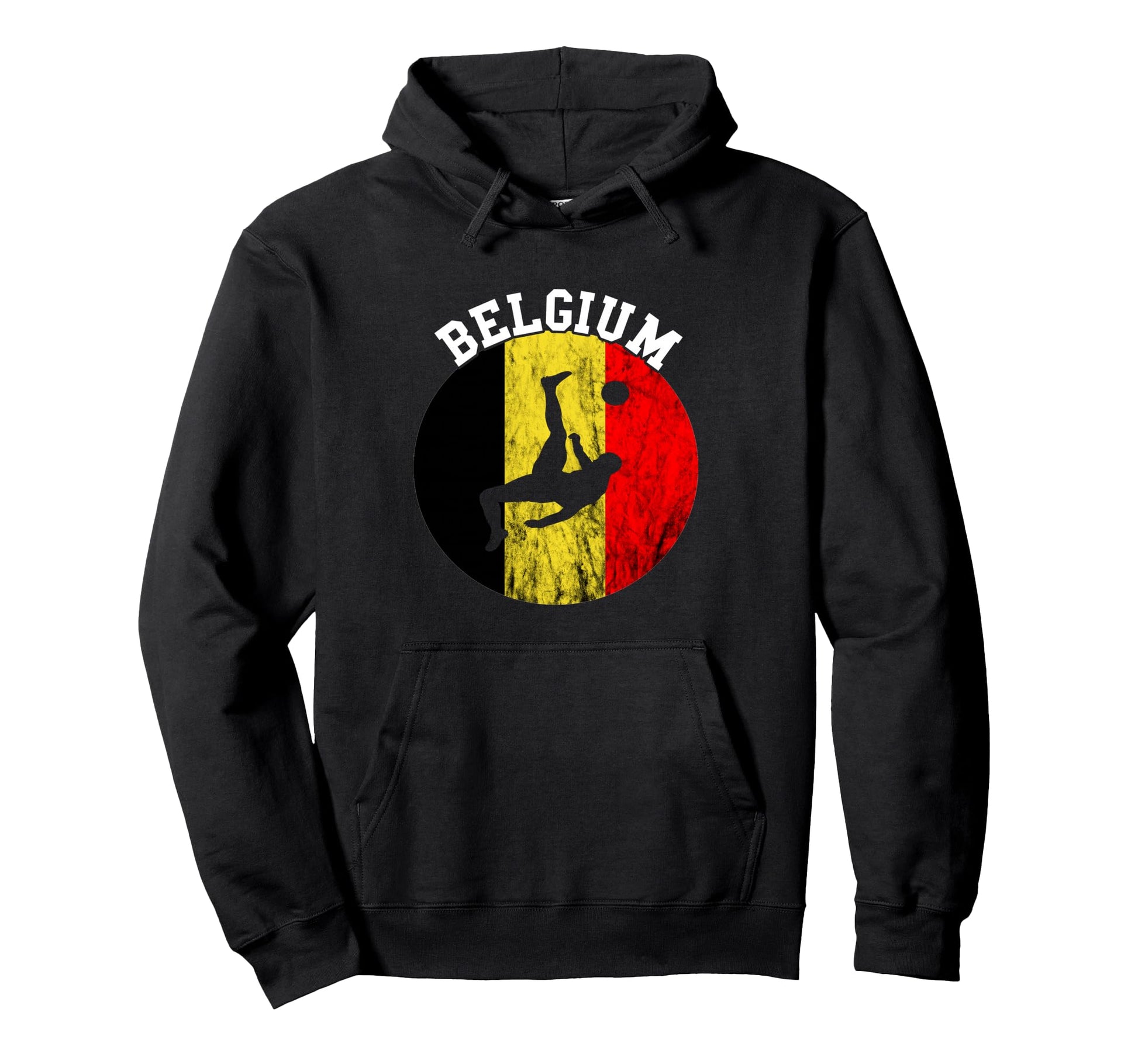 Belgium Soccer Belgian Pride Belgie Hoodie - Minimalist Print Unisex - T-Shirt, Sweatshirt, Hoodie
