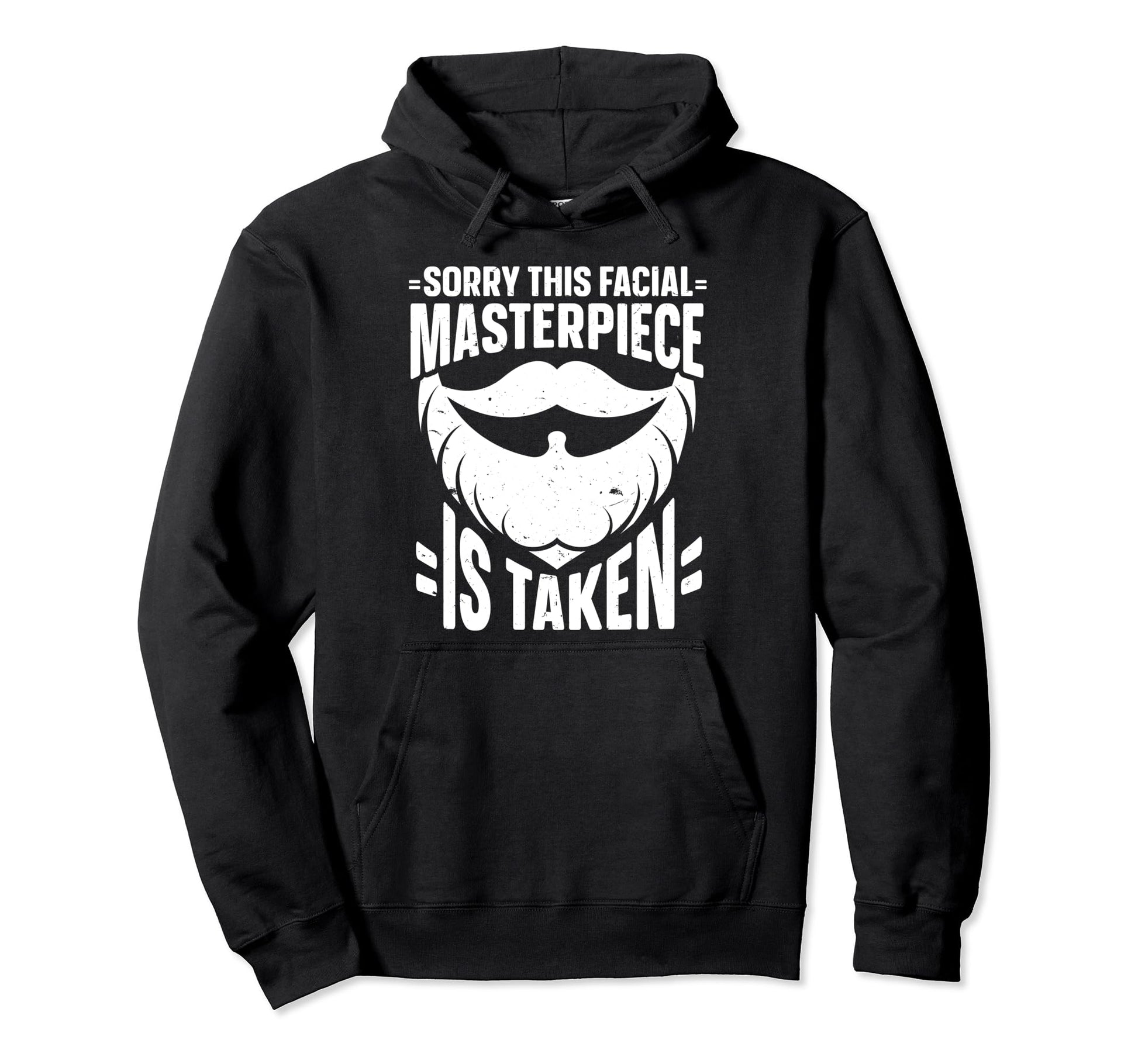 Beard Bearded Dad Husband Facial Hoodie - Trendy Graphic Men Women - T-Shirt, Sweatshirt, Hoodie