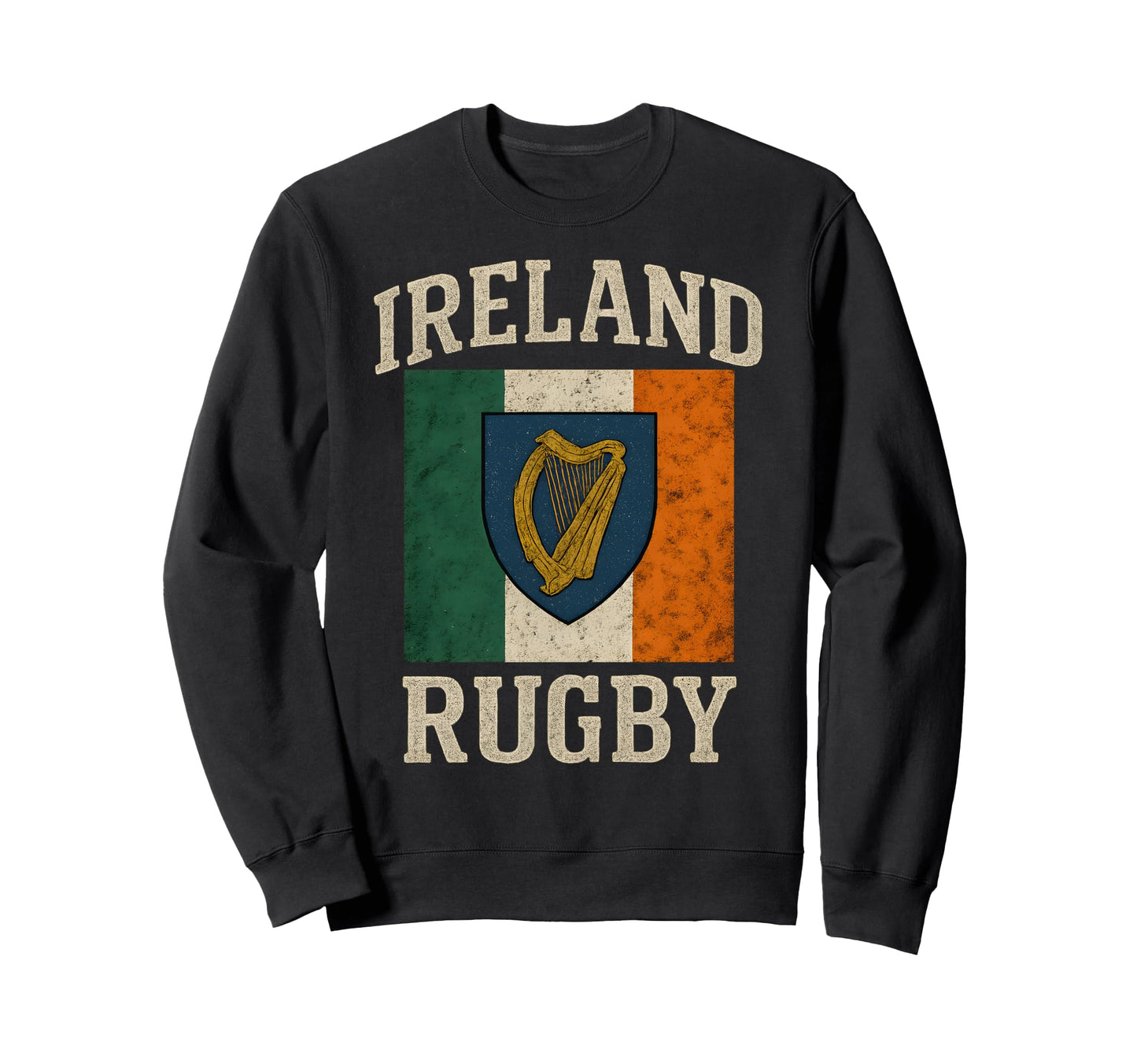 Ireland Rugby Supporters Jersey Irish Hoodie - Graphic Print Unisex - T-Shirt, Sweatshirt, Hoodie