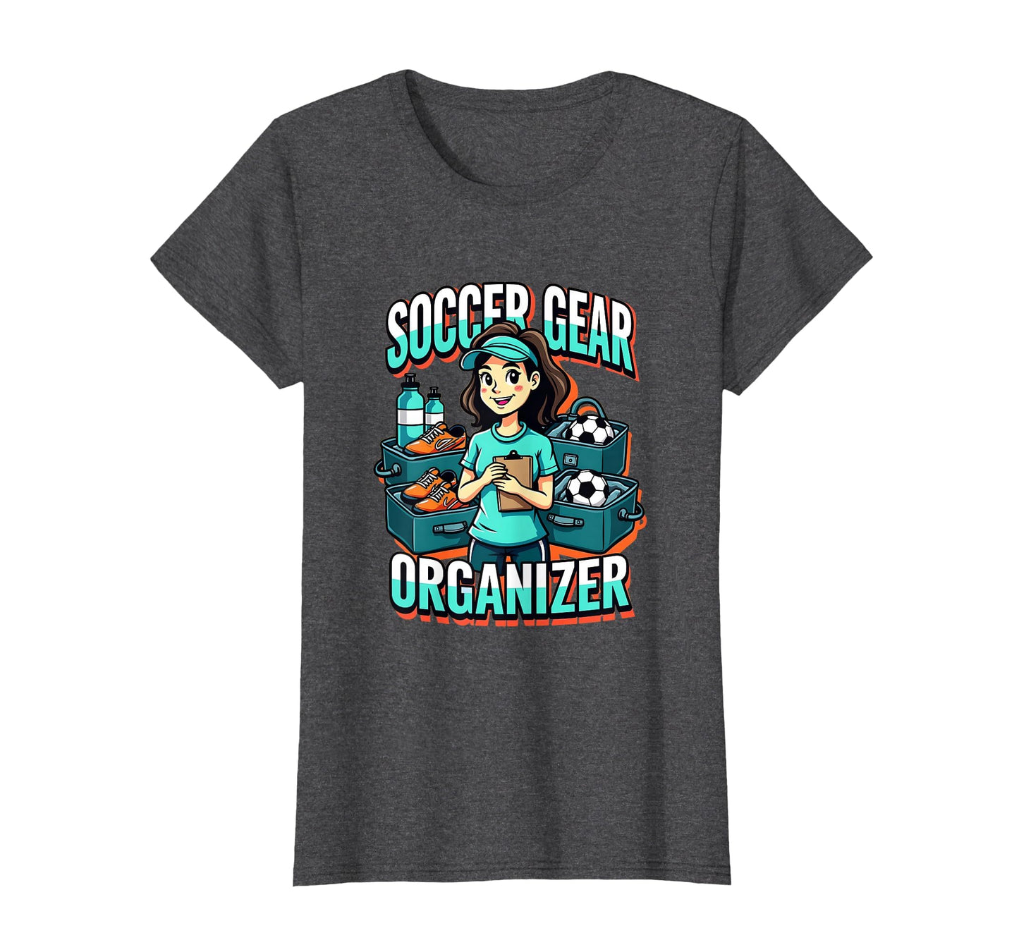 Soccer Mom Gear Organizer T-Shirt - Graphic Print Unisex - T-Shirt, Sweatshirt, Hoodie