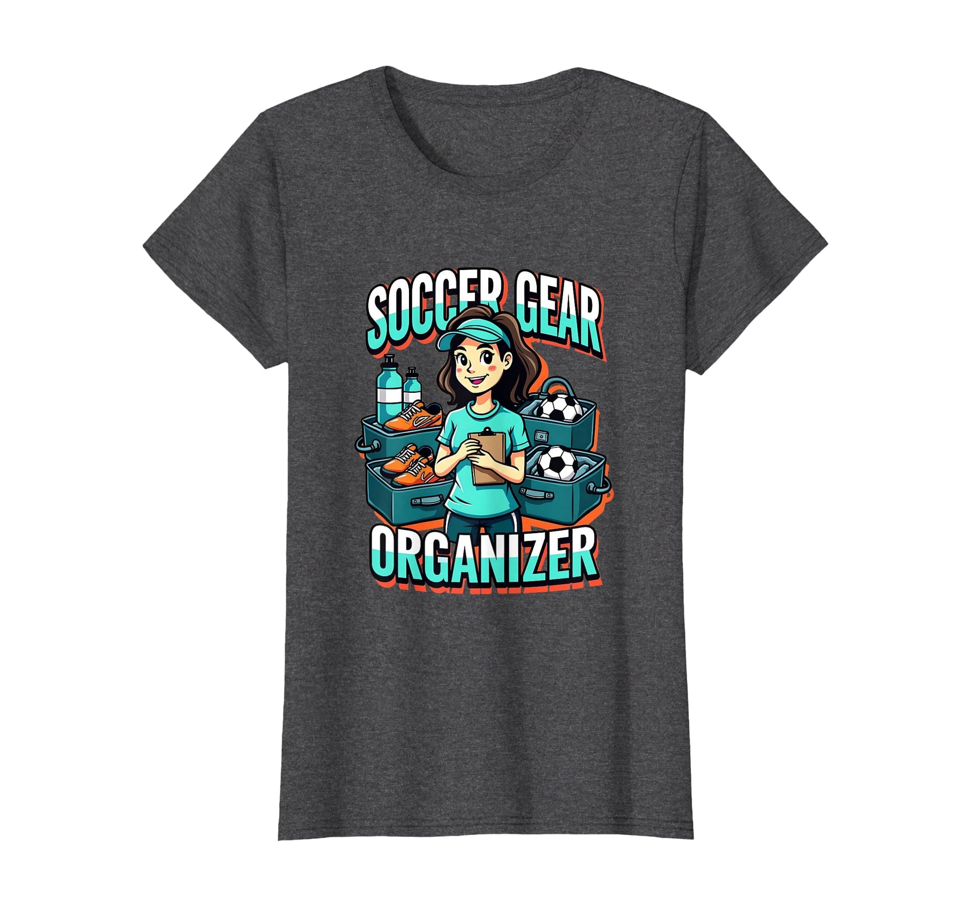 Soccer Mom Gear Organizer T-Shirt - Graphic Print Unisex - T-Shirt, Sweatshirt, Hoodie