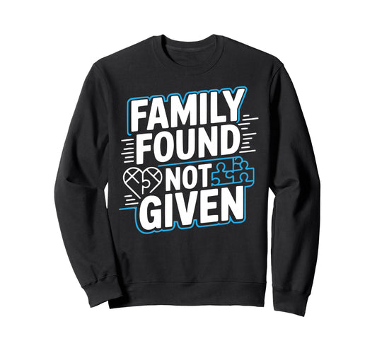Adoptive Dad Adoption Fathers Day Sweatshirt - Novelty Apparel Men Women - T-Shirt, Sweatshirt, Hoodie