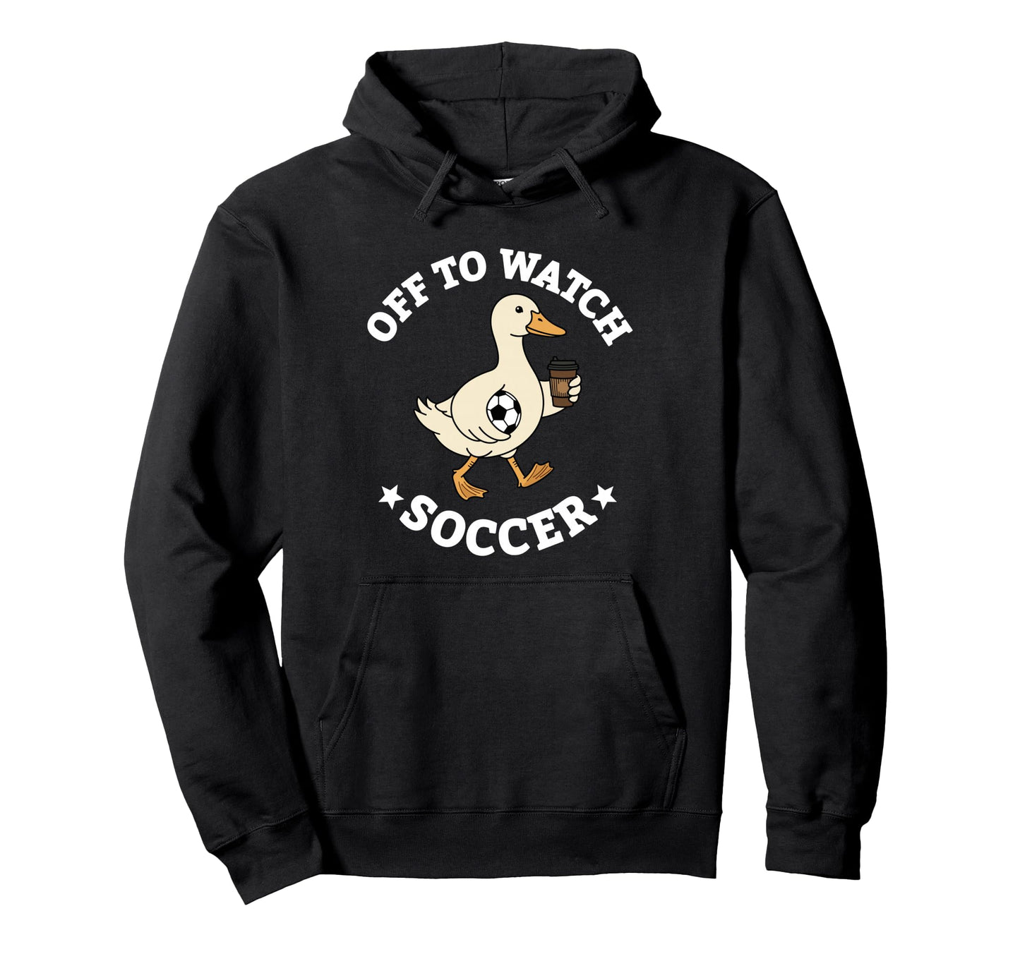 Off To Watch Soccer Mom Funny Goose Hoodie - Unique Graphic Men Women - T-Shirt, Sweatshirt, Hoodie