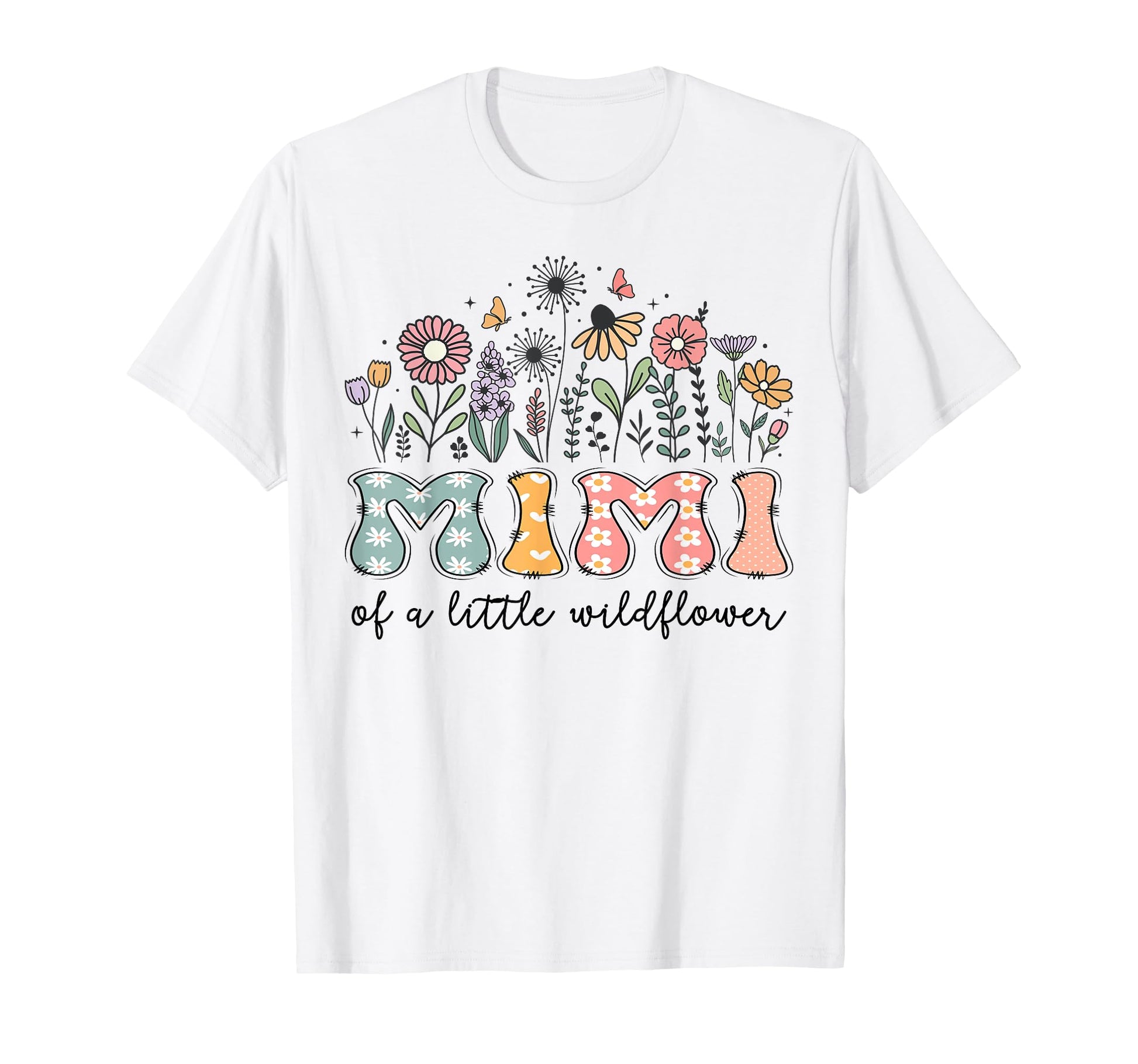 Mimi Little Wildflower Birthday Party T-Shirt - Aesthetic Graphic Men Women - T-Shirt, Sweatshirt, Hoodie