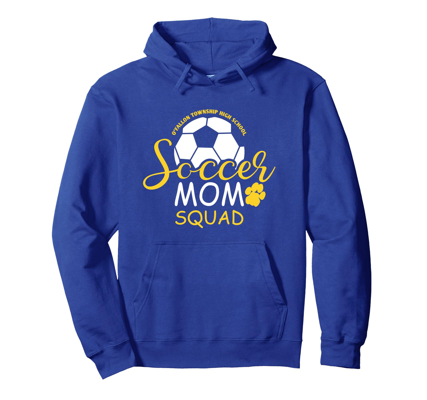 Soccer Mom Squad Hoodie - Fun Novelty Design Men Women - T-Shirt, Sweatshirt, Hoodie