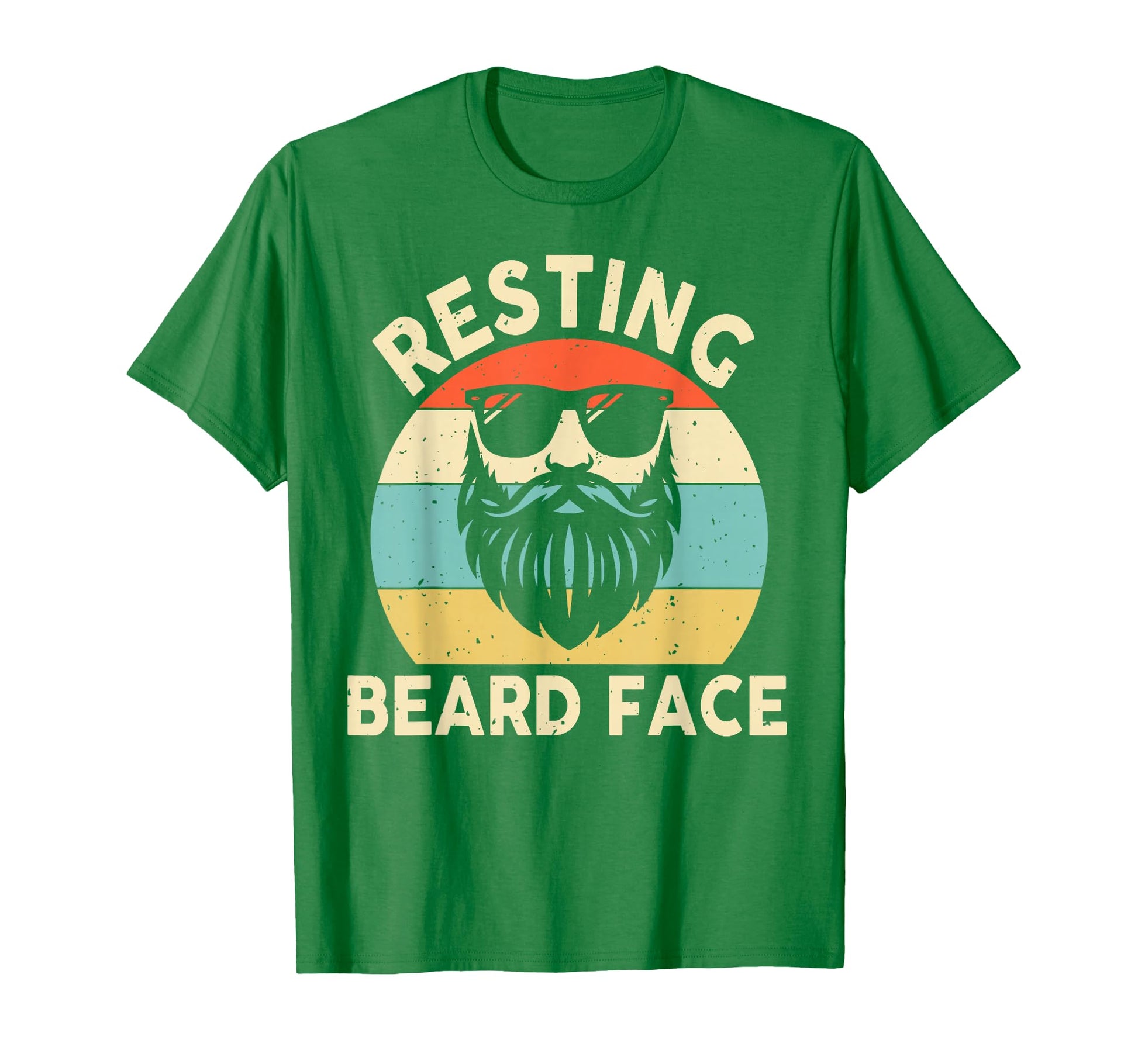 Beard Dad Grandpa Resting Beard Face T-Shirt - Aesthetic Graphic Men Women - T-Shirt, Sweatshirt, Hoodie