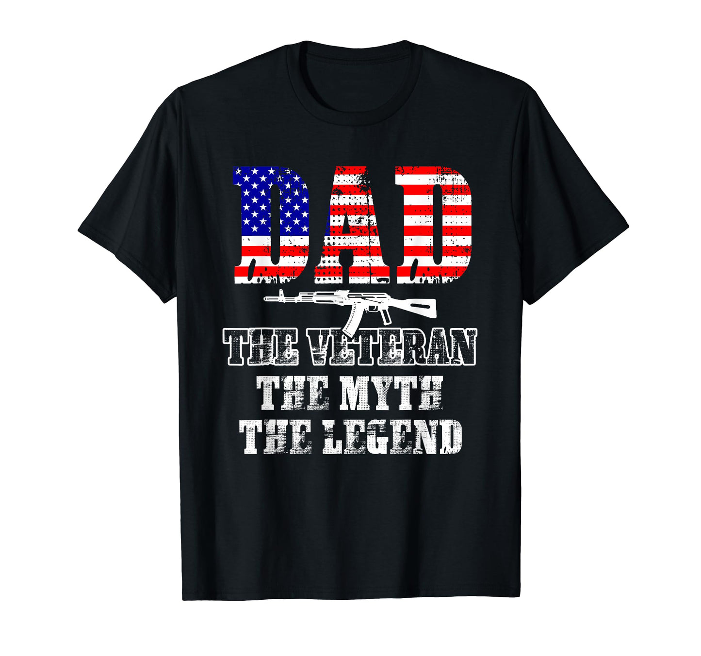 Dad Veteran Myth Legend T-Shirt - Custom Art Print Unisex - T-Shirt, Sweatshirt, Hoodie