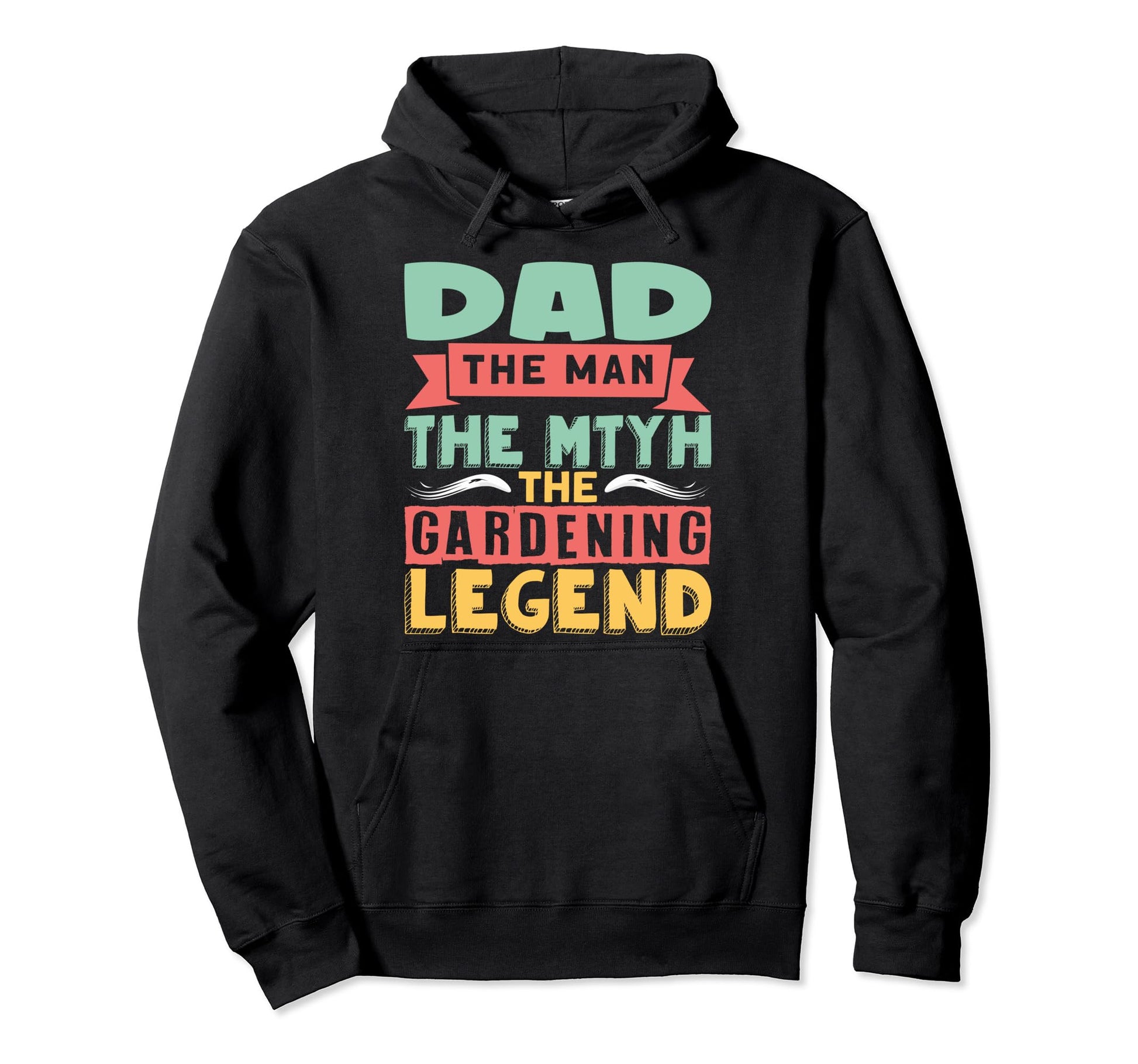 Dad Gardening Legend Gardening Dads Hoodie - Novelty Apparel for Adults - T-Shirt, Sweatshirt, Hoodie