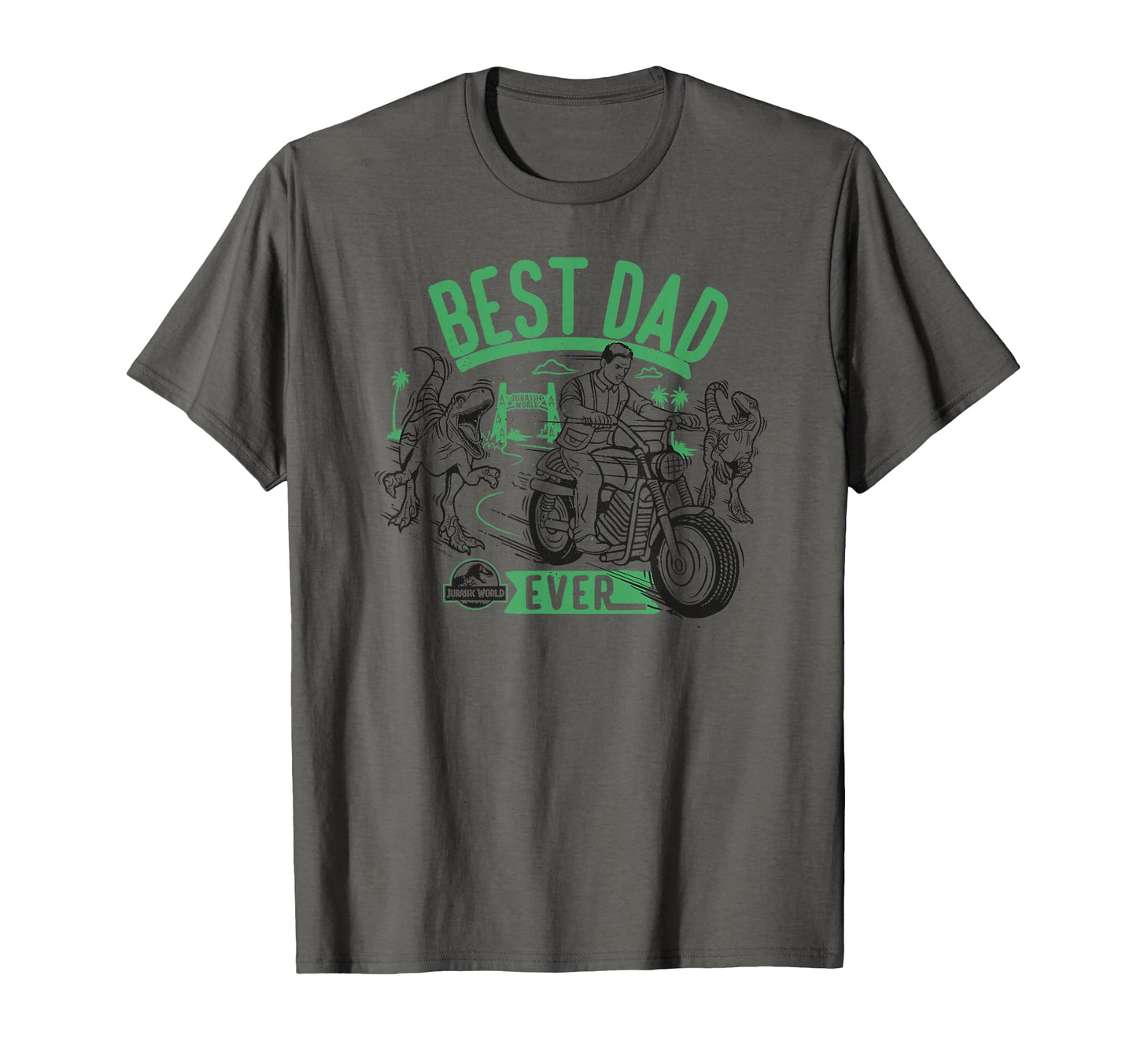 Jurassic World Best Dad Ever T-Shirt - Trendy Graphic Unisex - T-Shirt, Sweatshirt, Hoodie