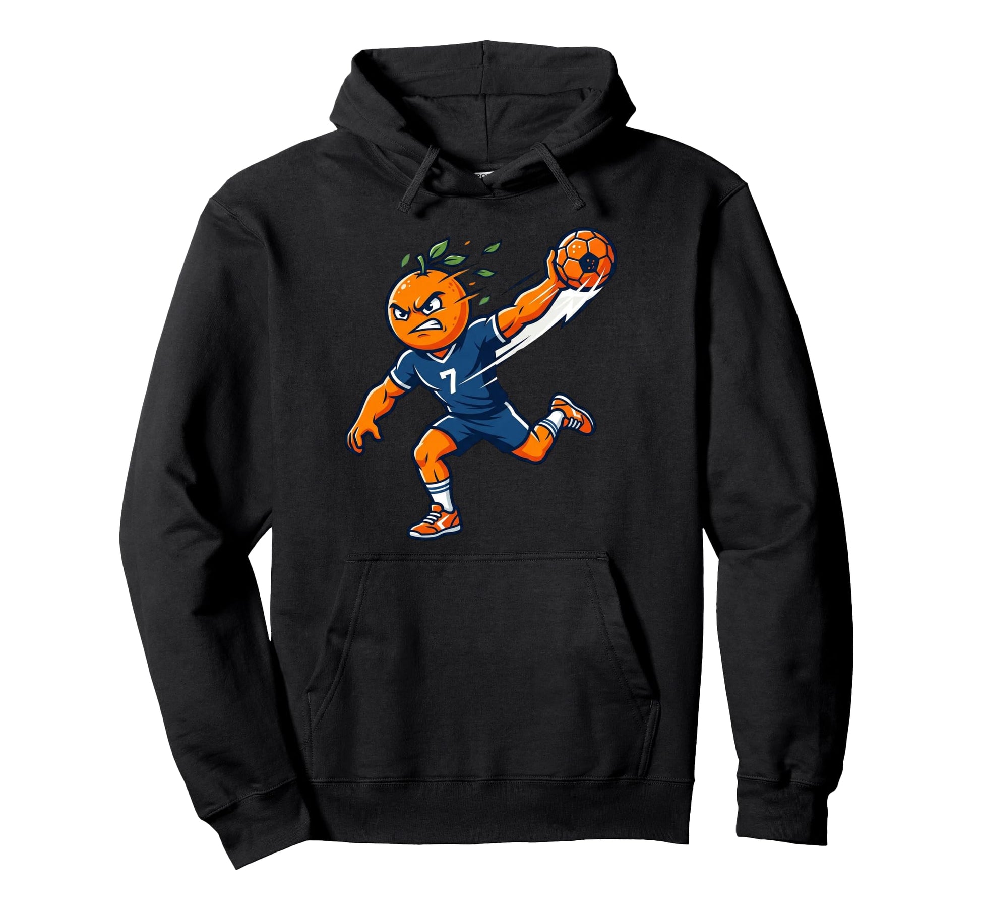 Watermelon Soccer Player Number 7 Hoodie - Custom Art Print Men Women - T-Shirt, Sweatshirt, Hoodie