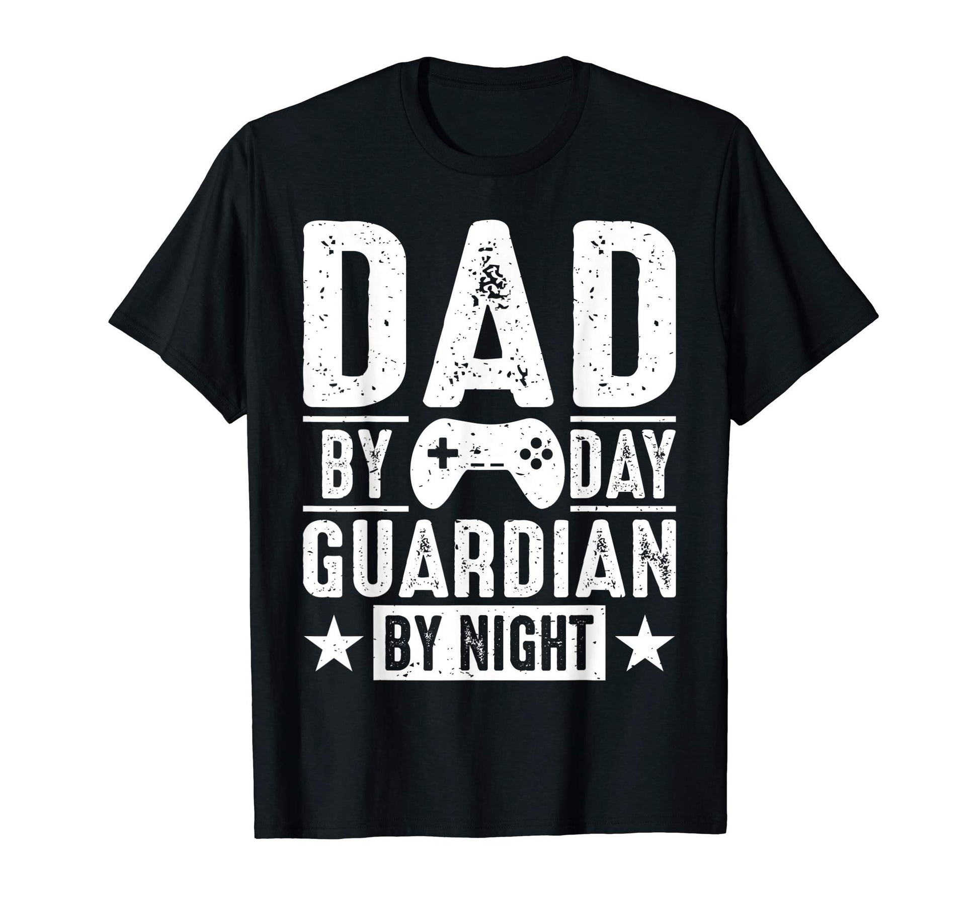 Gamer Dad Day Guardian Night Funny T-Shirt - Custom Art Print for Adults - T-Shirt, Sweatshirt, Hoodie