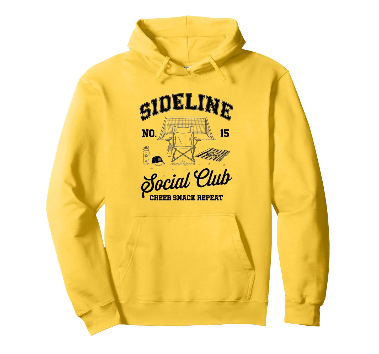 Sideline Social Club Soccer Mom Game Hoodie - Streetwear Style for Adults - T-Shirt, Sweatshirt, Hoodie