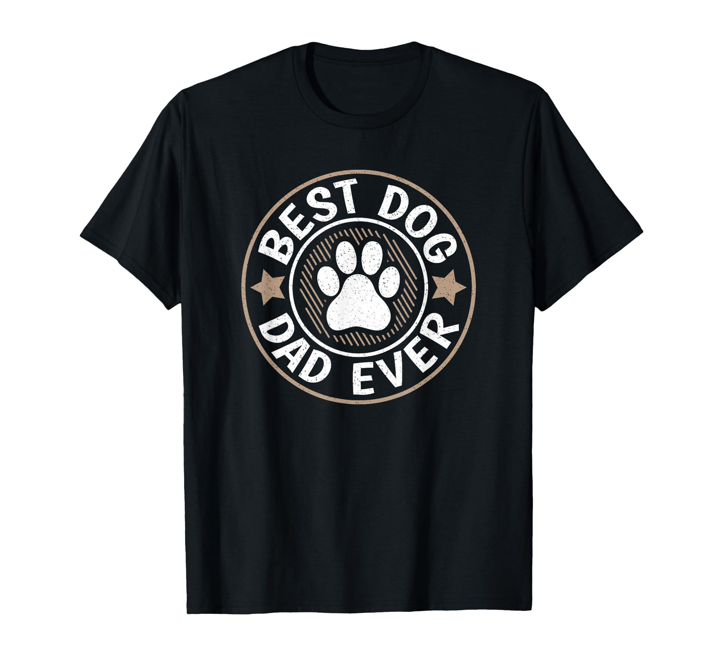 Best Dog Dad Ever Funny Dog Dad T-Shirt - Minimalist Print for Adults - T-Shirt, Sweatshirt, Hoodie