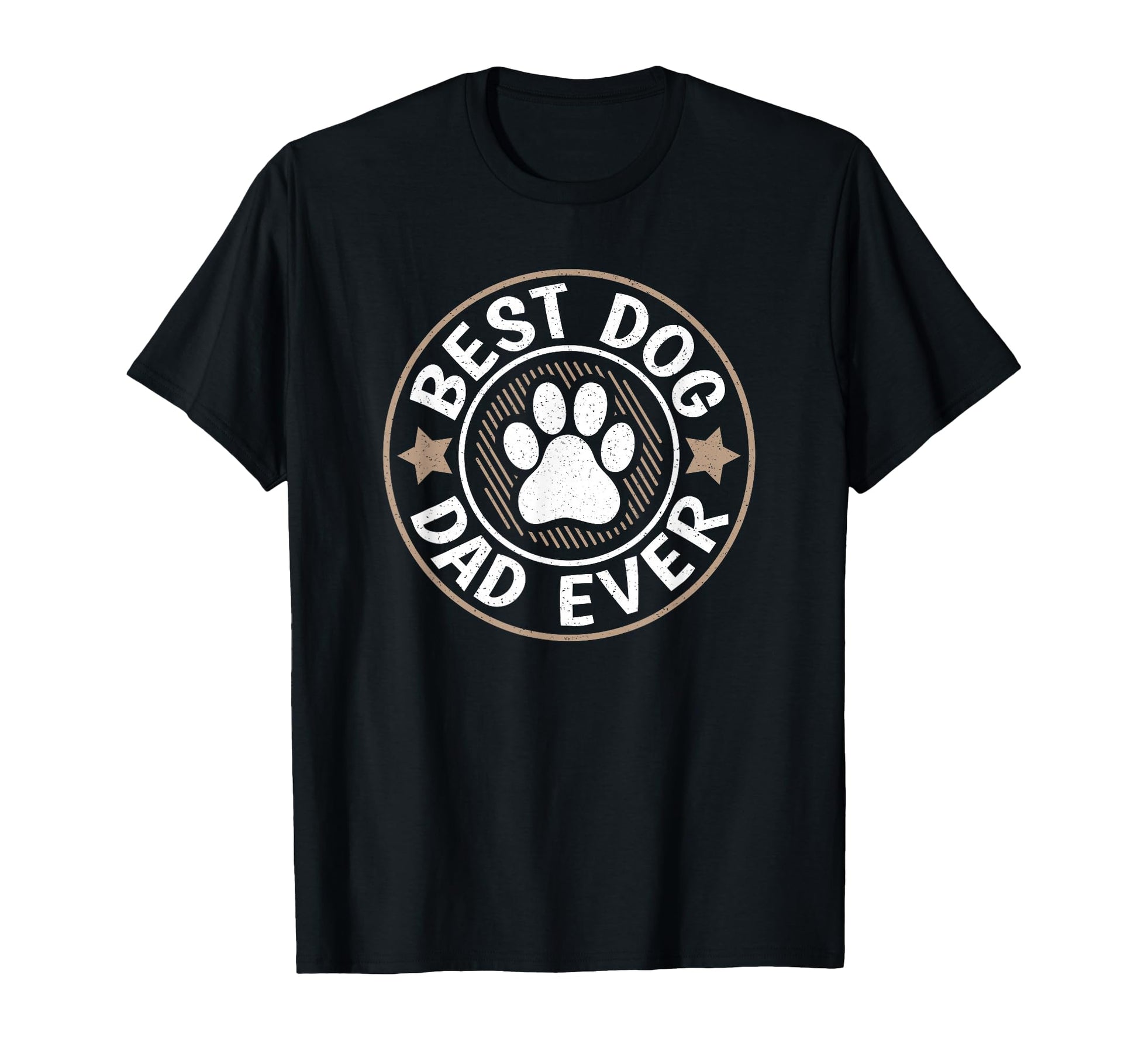 Best Dog Dad Ever Funny Dog Dad T-Shirt - Minimalist Print for Adults - T-Shirt, Sweatshirt, Hoodie