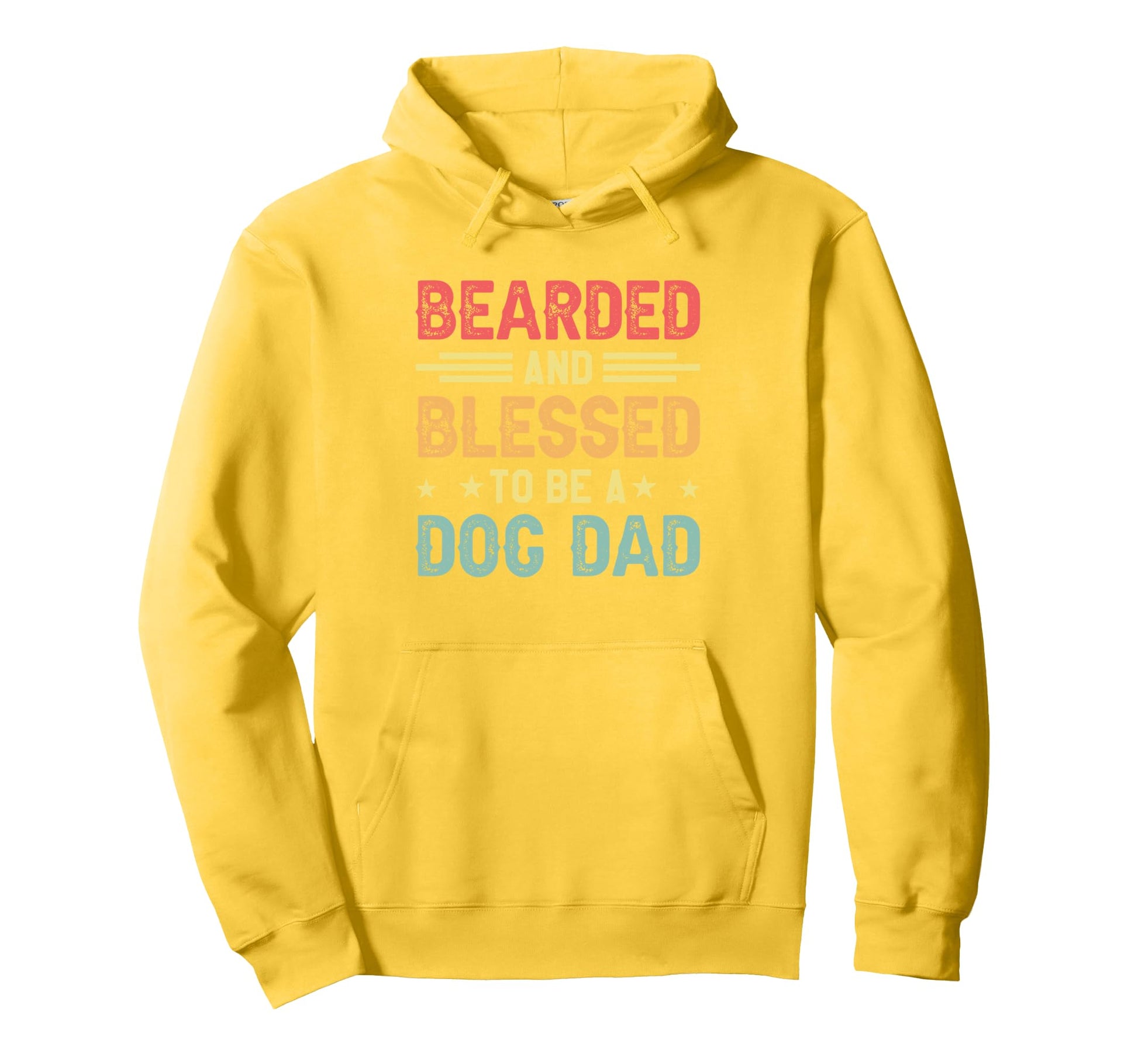 Bearded And Blessed Dog Lover Hoodie - Streetwear Style Unisex - T-Shirt, Sweatshirt, Hoodie