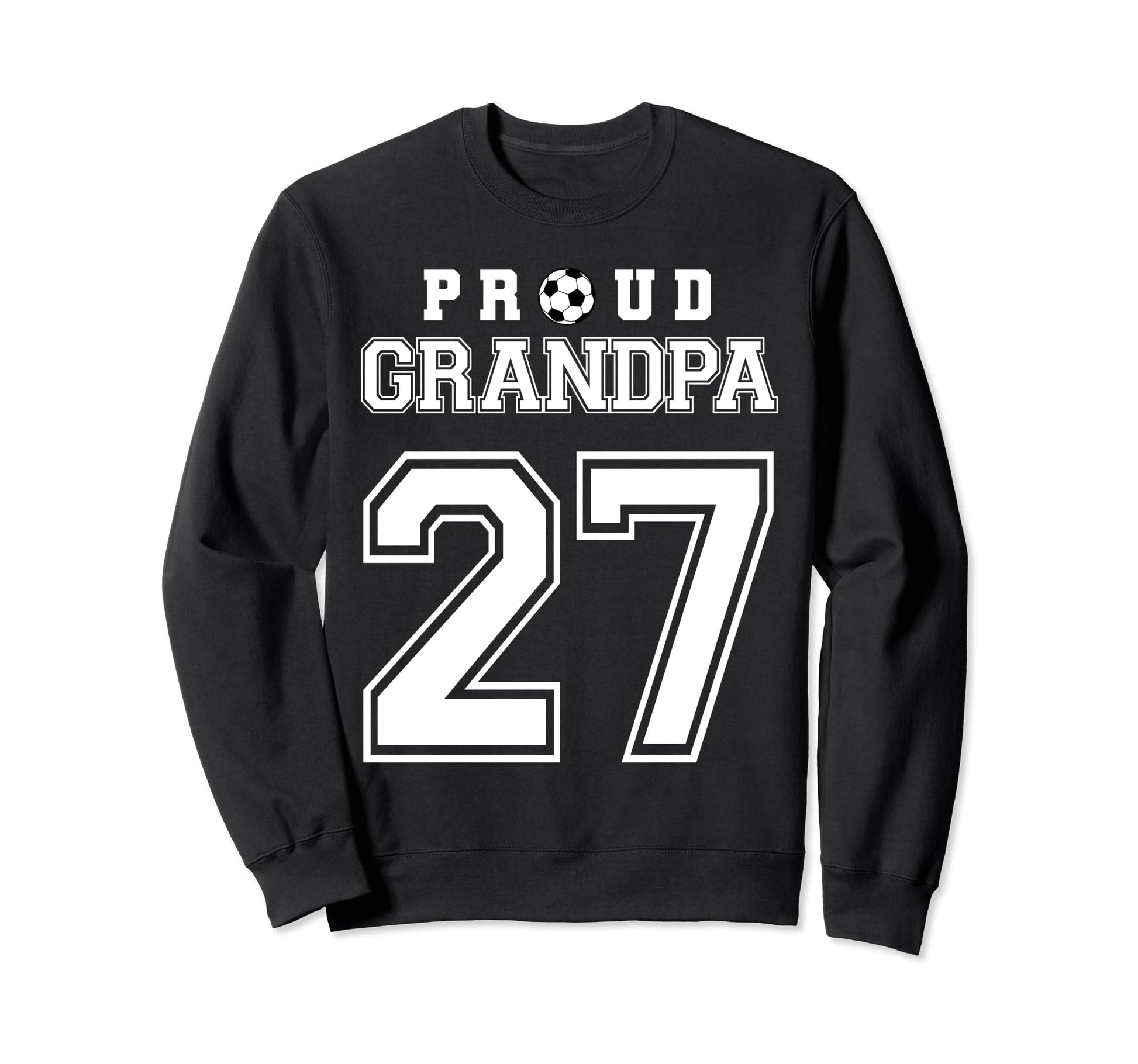 Number 27 Custom Proud Soccer Futbol Sweatshirt - Unique Graphic Unisex - T-Shirt, Sweatshirt, Hoodie